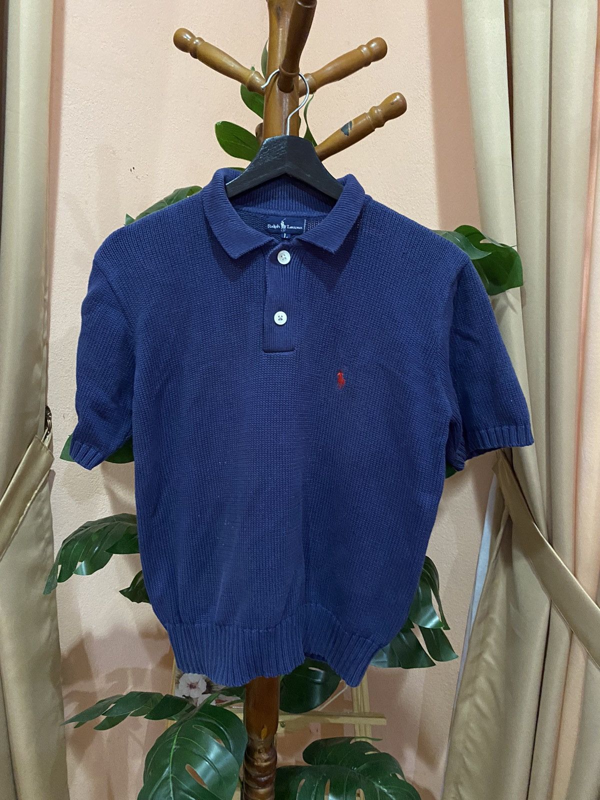Polo Ralph Lauren VINTAGE POLO RALPH LAUREN POLO KNIT SHIRT VERSATILE UNISEX Size US L / EU 52-54 / 3 - 1 Thumbnail