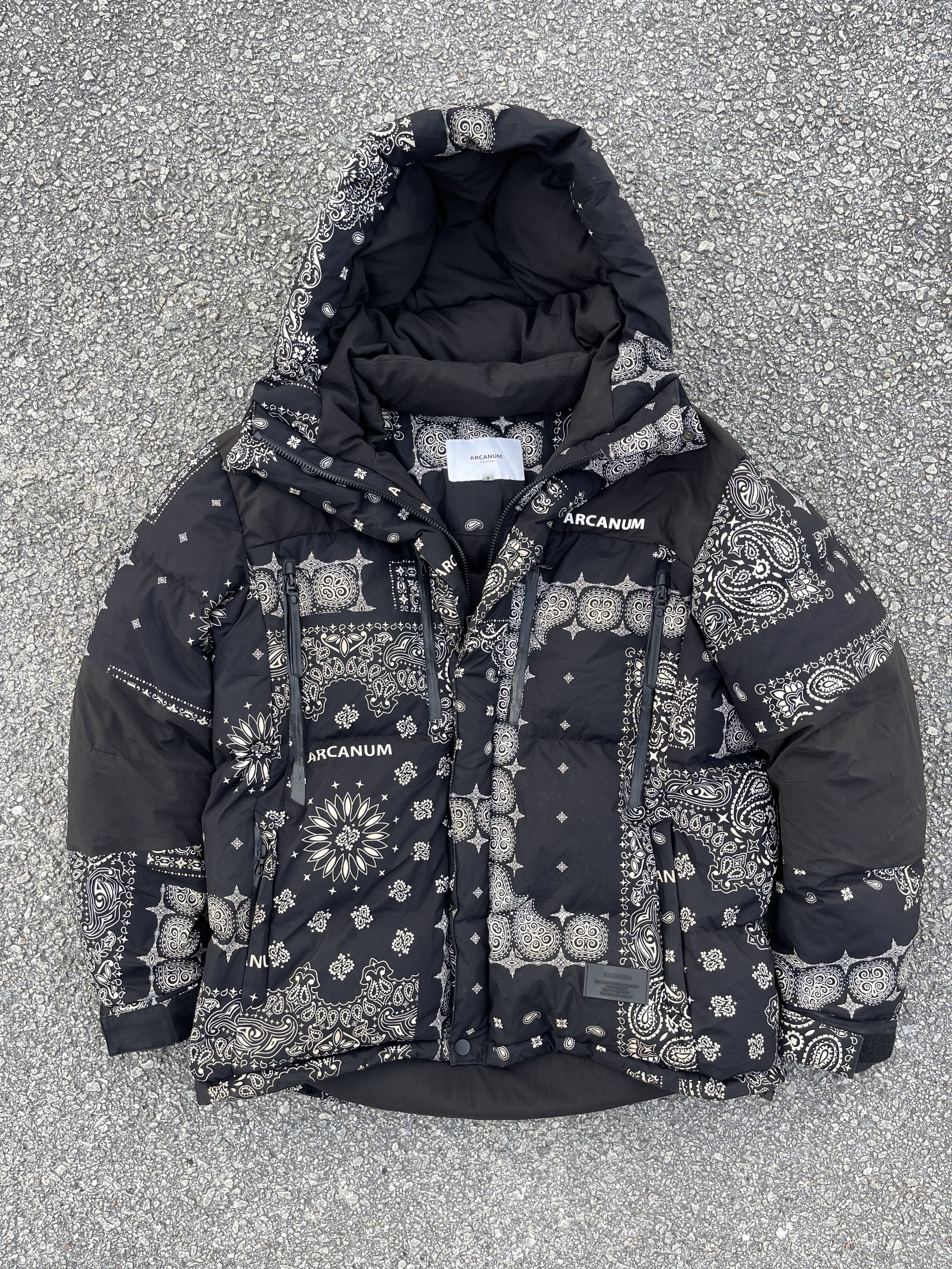 If Six Was Nine × JACKROSE Arcanum Design by Jack Rose Puffer Balaclava Size US XL / EU 56 / 4 - 2 Thumbnail
