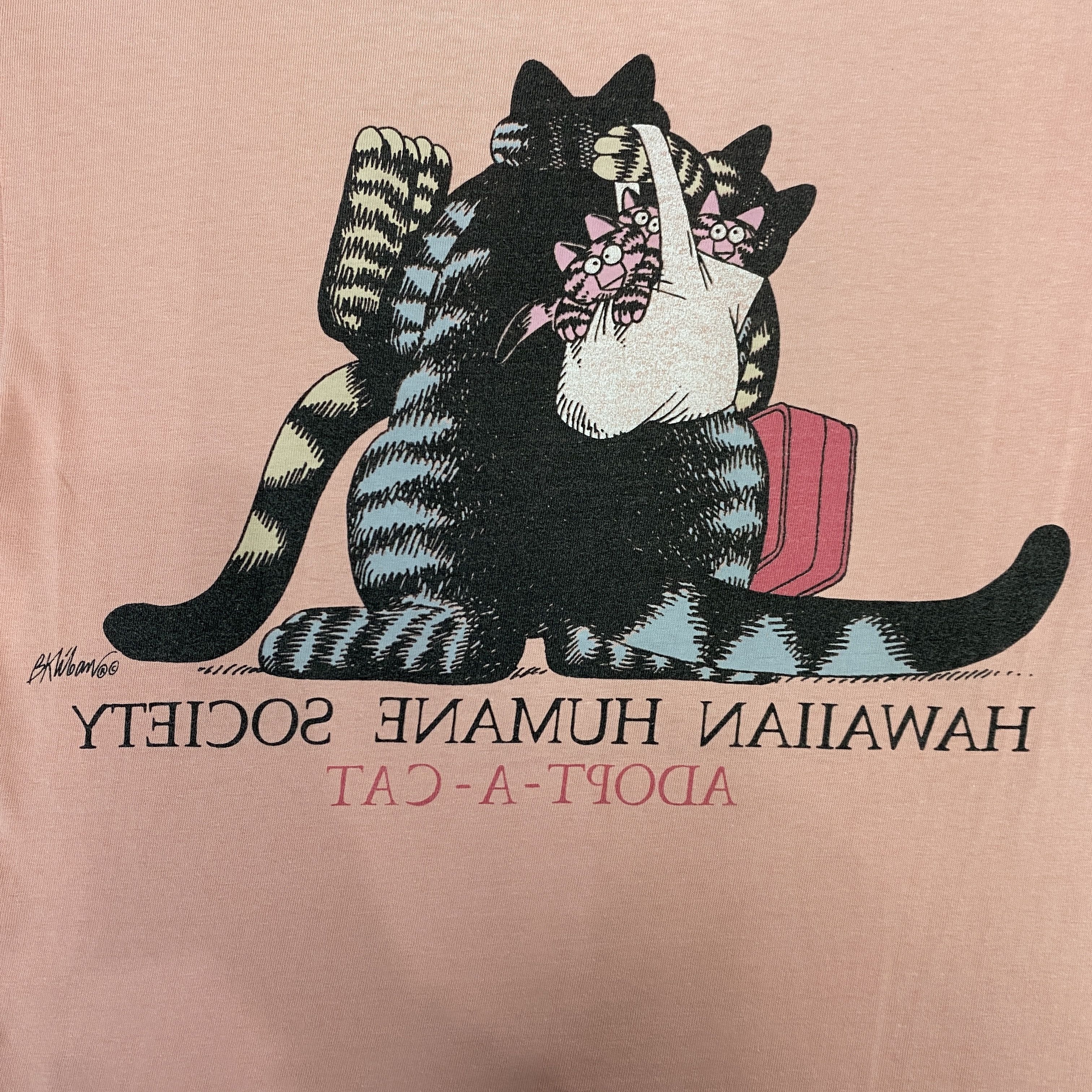 Vintage Vintagr Kliban's Crazy Shirt Small Size Tshirt - K051 Size US S / EU 44-46 / 1 - 8 Thumbnail