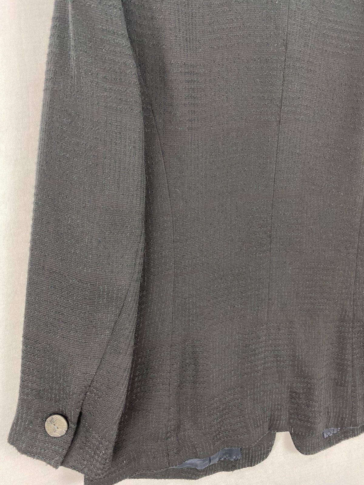 Japanese Brand Vintage Y2K Pat Hogue Padded Shoulder Coat Jacket Size S / US 4 / IT 40 - 6 Thumbnail