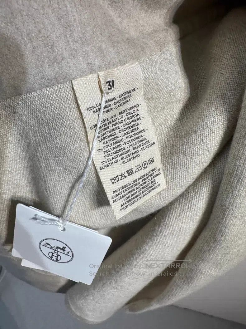 Hermes Hermes Goat fur jacket in oat color Size XS / US 0-2 / IT 36-38 - 7 Thumbnail