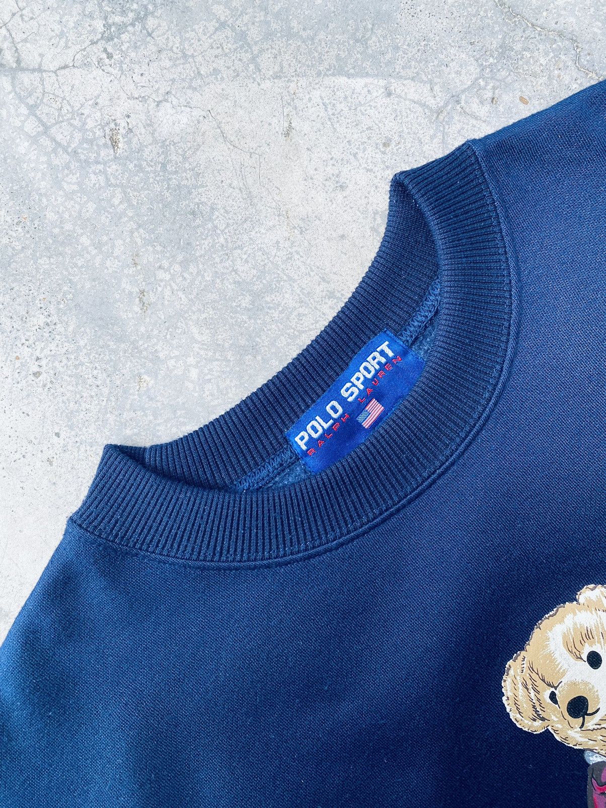 Polo Ralph Lauren Vintage 90s Polo Sport Ralph Lauren Bear Sweatshirts Size US L / EU 52-54 / 3 - 4 Thumbnail
