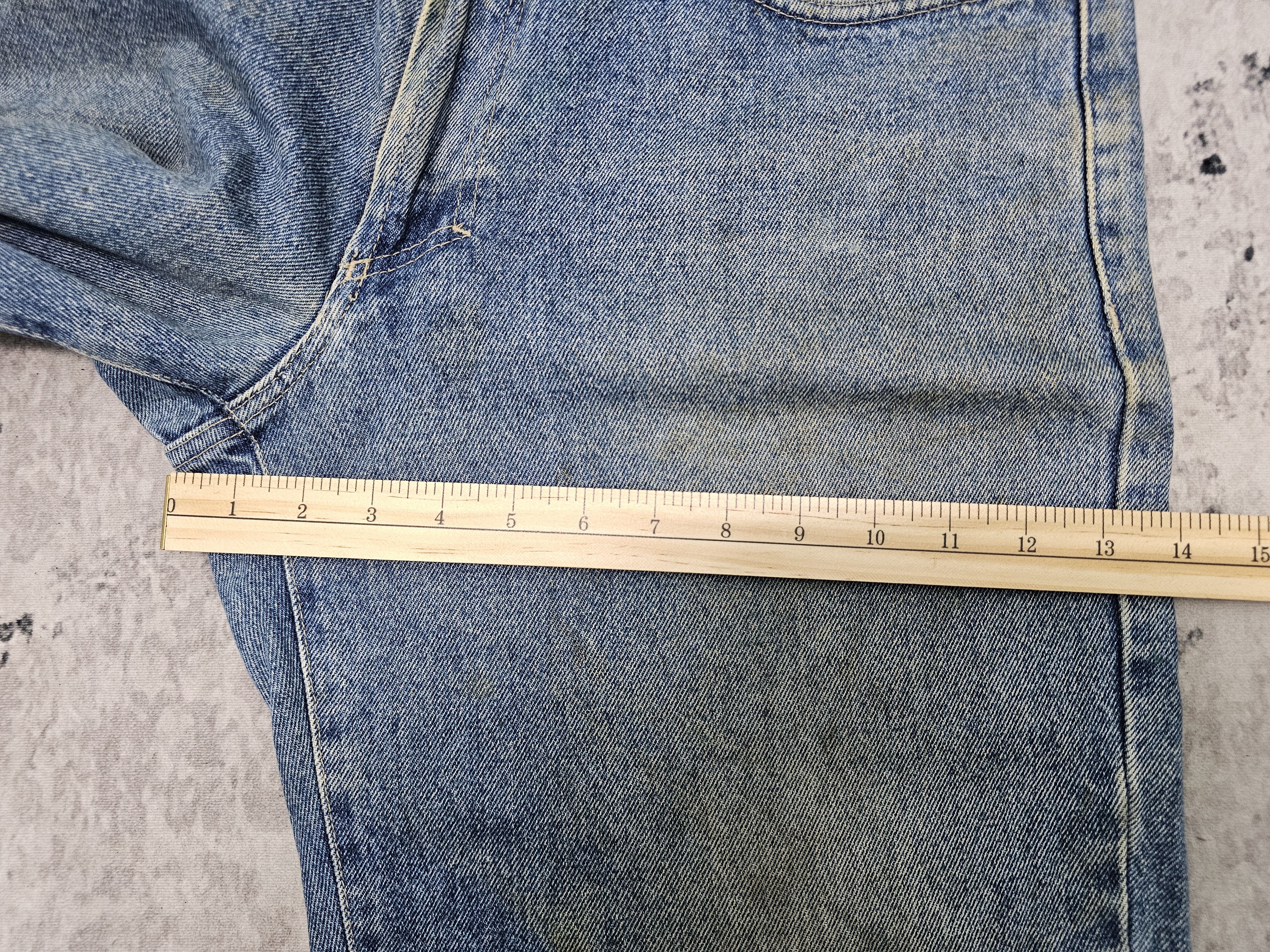 Versace Vintage VERSACE JEANS COUTURE High Rise Stain Jeans JB0294 Size US 36 / EU 52 - 22 Thumbnail