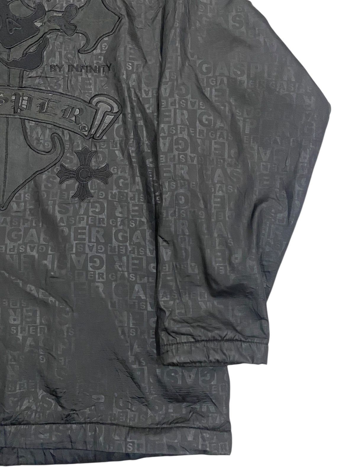 Vintage Vtg Gasper Infinity Jacket Black Mens Size US L / EU 52-54 / 3 - 5 Thumbnail