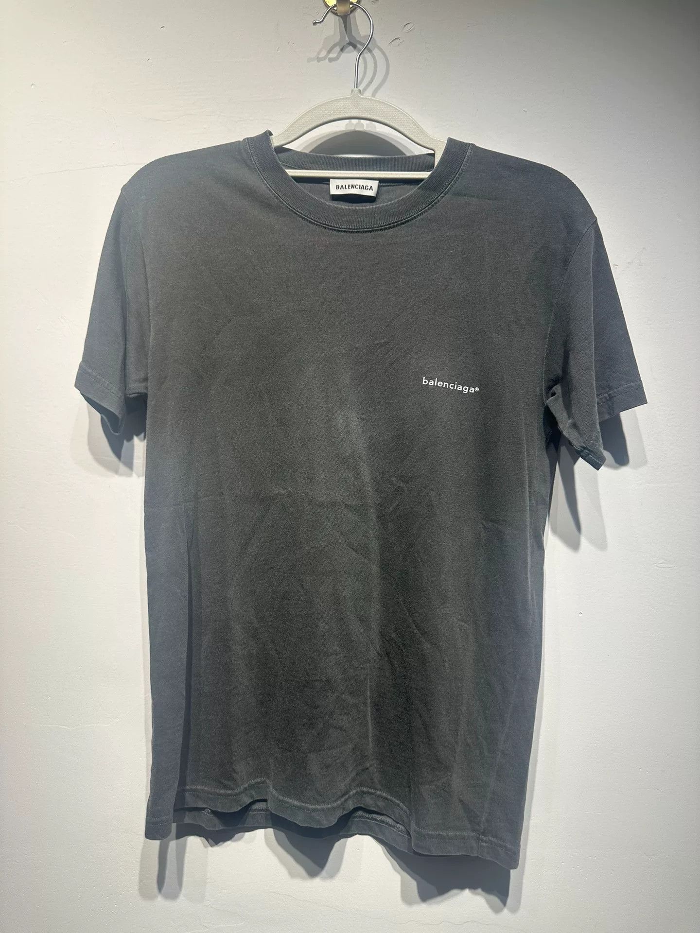 Balenciaga Balenciaga Retro Printed Black T-Shirt S Men Size US S / EU 44-46 / 1 - 1 Thumbnail