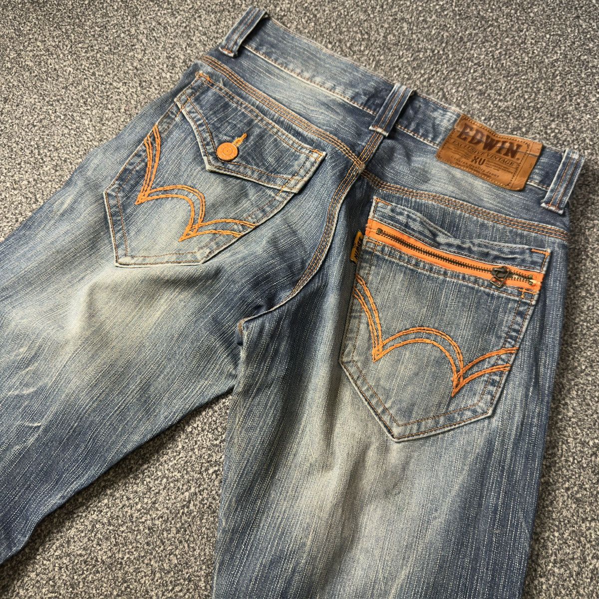 Edwin 🔥🇯🇵 Vintage Japanese Seditionaries Edwin 403XV Bootcut Denim Size US 30 / EU 46 - 8 Thumbnail