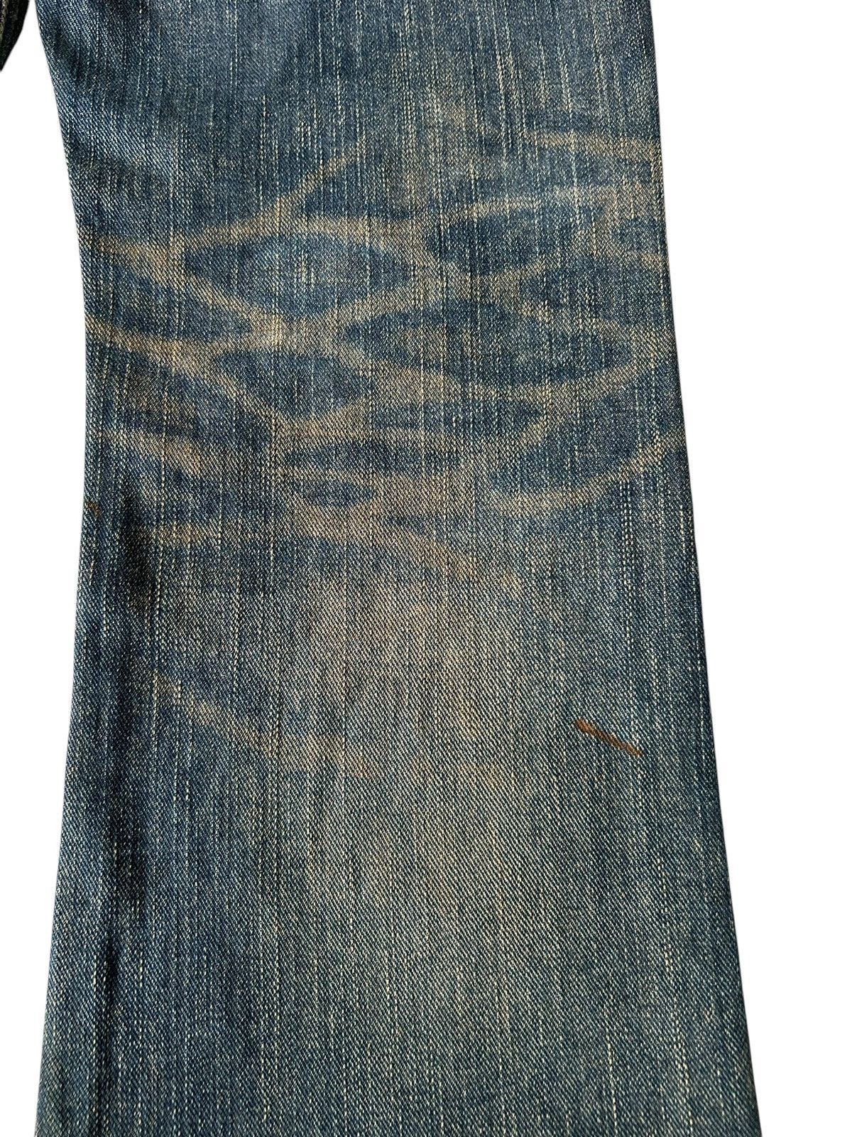 Japanese Brand × Kapital × Vintage FLARE LEE Rusty🔥 Denim jeans Size US 30 / EU 46 - 6 Thumbnail