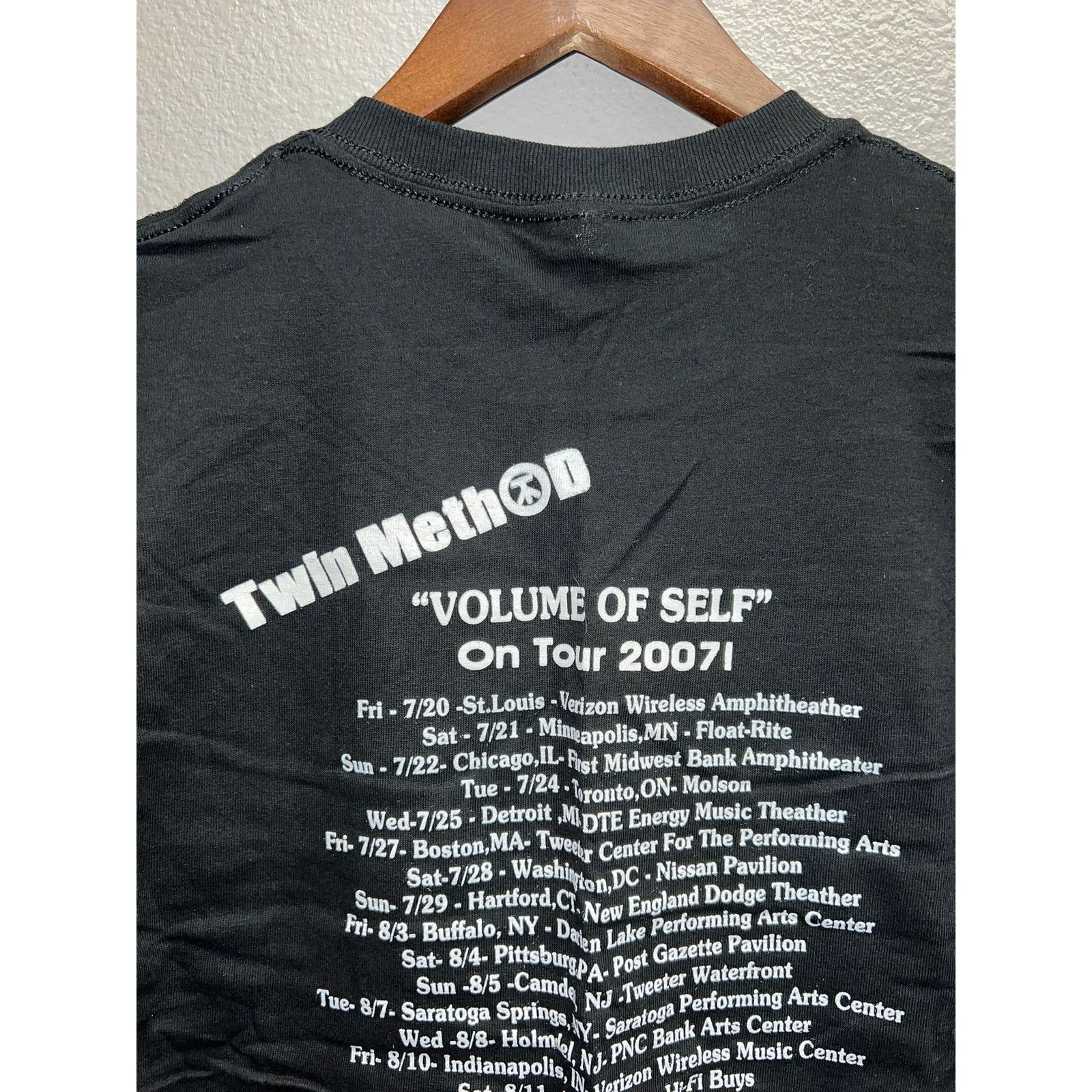 Gildan 2007 Twin Method The Volume Of Self Tour Nu Metal Shirt S Size US S / EU 44-46 / 1 - 7 Thumbnail