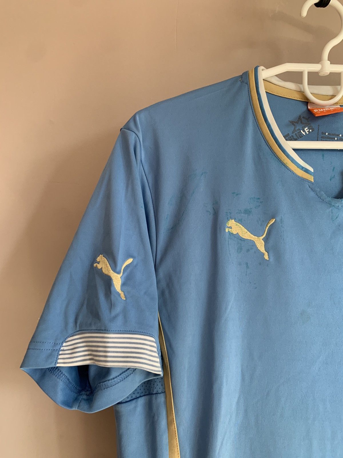 Puma Uruguay Home Football Shirt Puma Soccer Jersey Size M Size US M / EU 48-50 / 2 - 3 Thumbnail