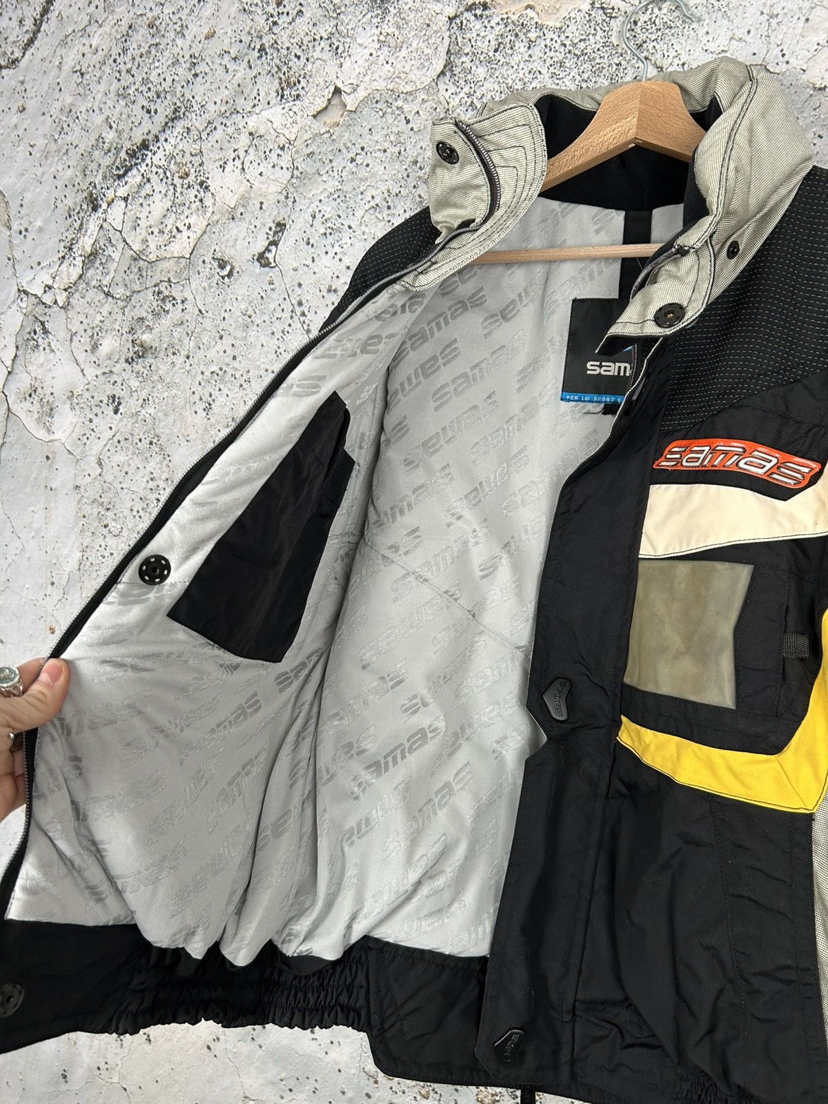 Vintage Vintage Ski Racing Snowboarding Jacket Samas Streetwear Size US M / EU 48-50 / 2 - 7 Thumbnail