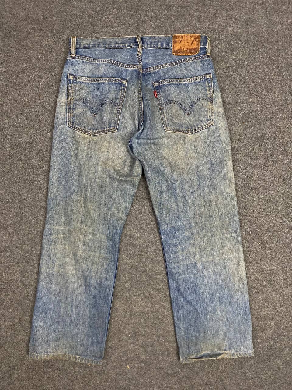 Levi's vintage levis 503 loose straight distressed denim Size US 34 / EU 50 - 1 Thumbnail