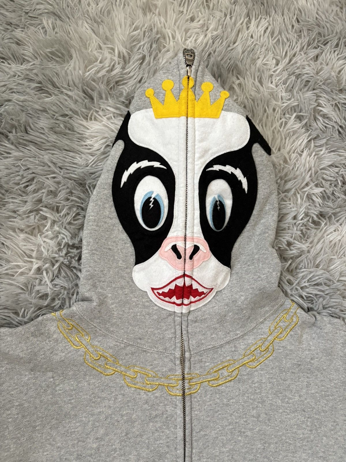 Bape Holstein Cow Full Zip Hoodie Size US S / EU 44-46 / 1 - 3 Thumbnail