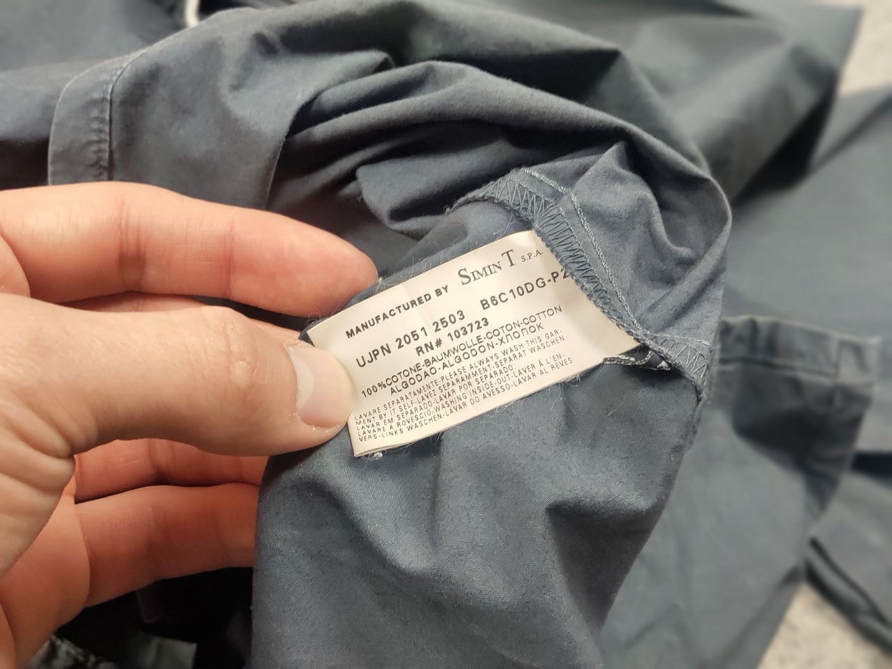 Armani Vintage Armani Jeans Pocket Zipper Light Faded Overshirt Y2K Size US L / EU 52-54 / 3 - 14 Thumbnail