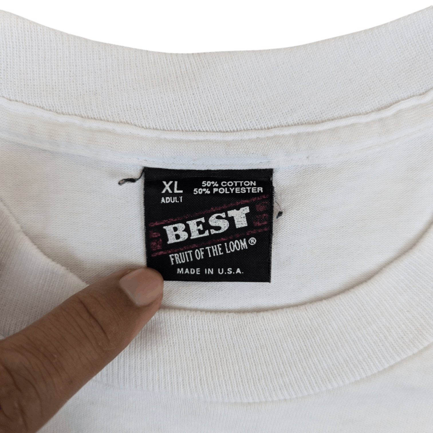 Fruit Of The Loom Vintage 90's FREDERICK NEW POST T-Shirt Single Stitches Tee Size US XL / EU 56 / 4 - 11 Thumbnail
