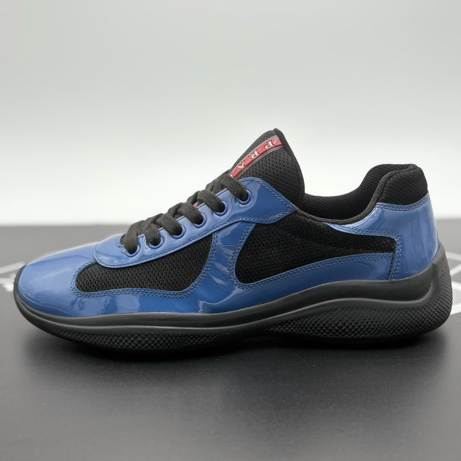 Prada Prada Americas Cup ' Blue Black ' | SUPER CLEAN! Size US 8.5 / EU 41-42 - 8 Thumbnail