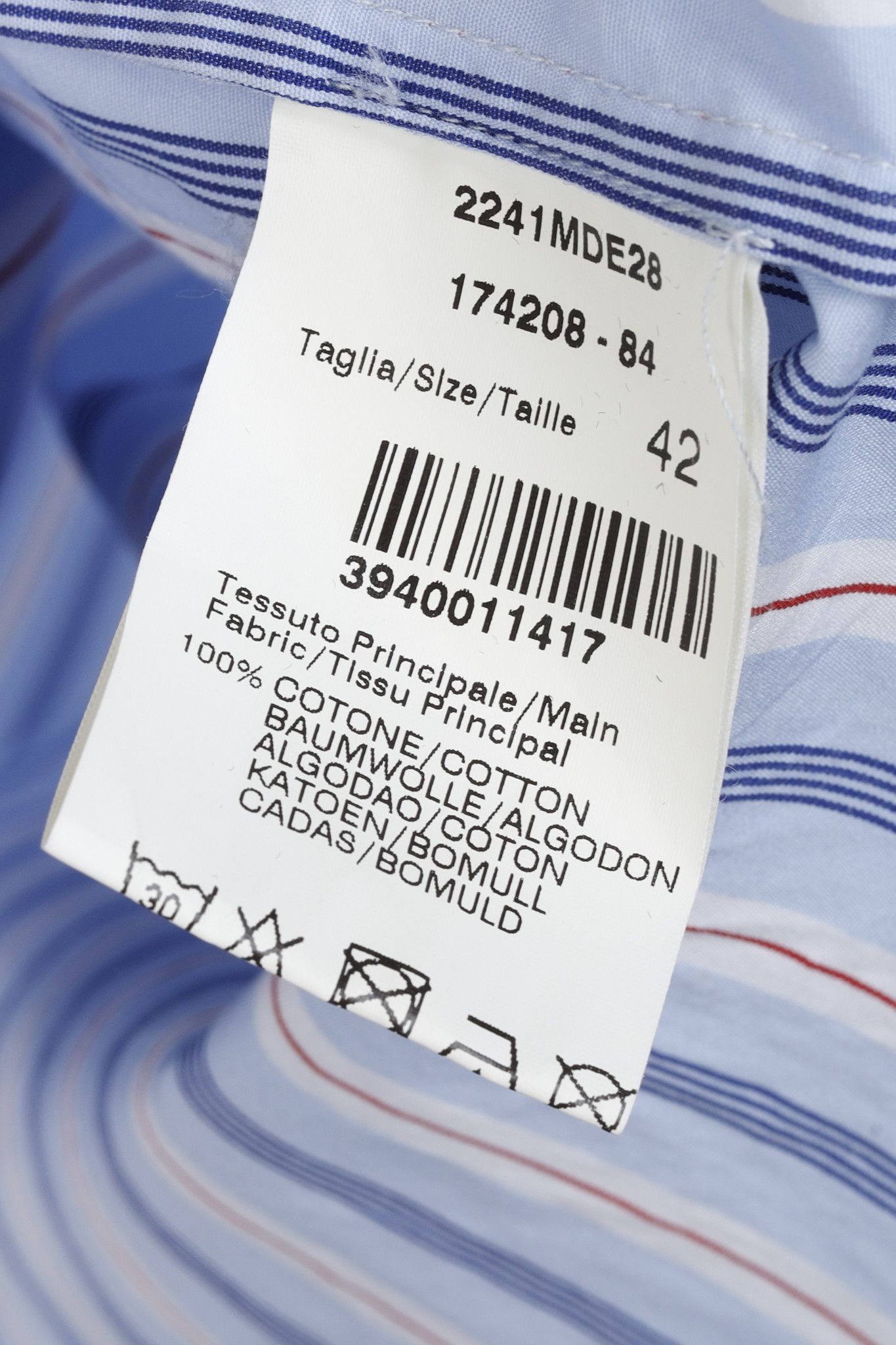 MSGM MSGM Milano Blue Striped Ruffled Arm Shirtdress Size M / US 6-8 / IT 42-44 - 9 Thumbnail