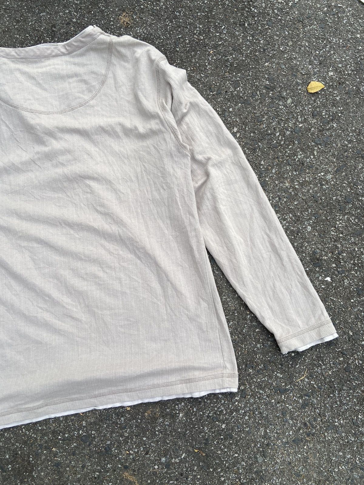 Japanese Brand DOUBLE LAYER JAPANESE LONG SLEEVE Size US XL / EU 56 / 4 - 13 Thumbnail