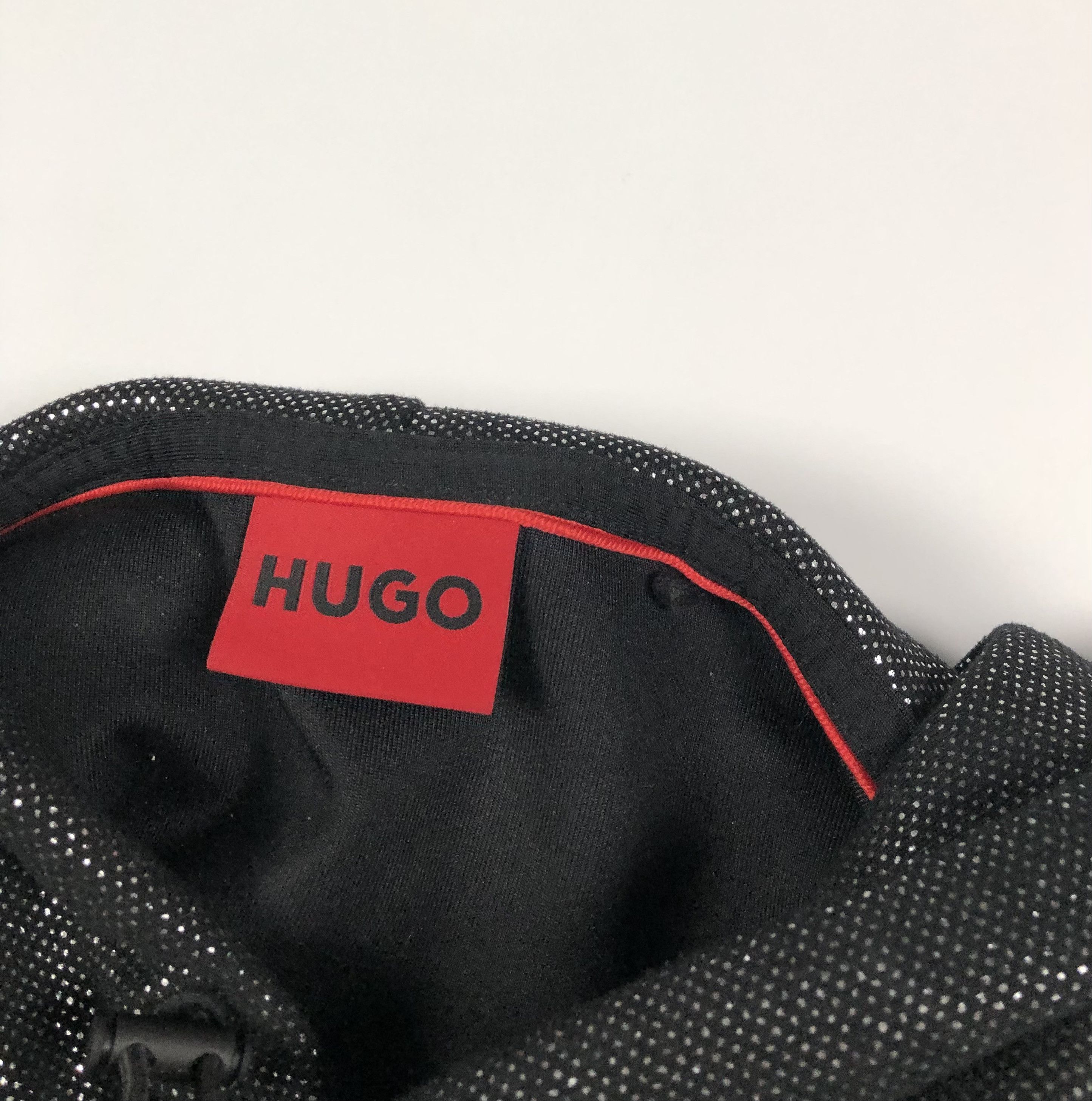 Hugo Boss Hugo Boss Descolar Shiny Hoodie Black Size US XL / EU 56 / 4 - 9 Thumbnail