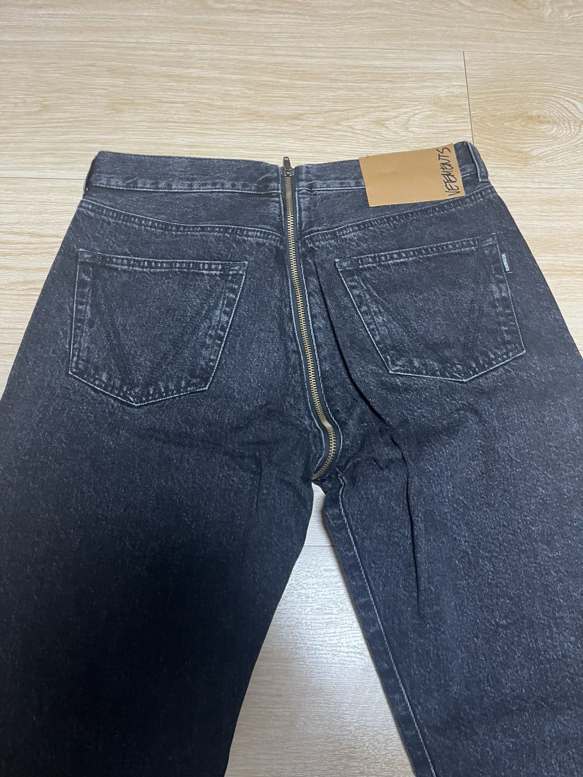 Levi's × Vetements M Vetements SS20 crotch zip split HOMME denim pants jeans Size US 30 / EU 46 - 7 Thumbnail