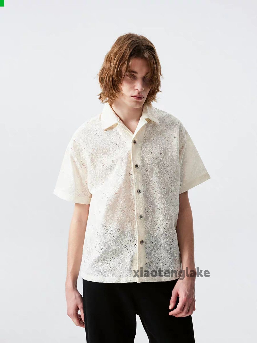 Designer Unisex outdoor sports loose hiphop pattern hollow shirt Size US M / EU 48-50 / 2 - 5 Thumbnail