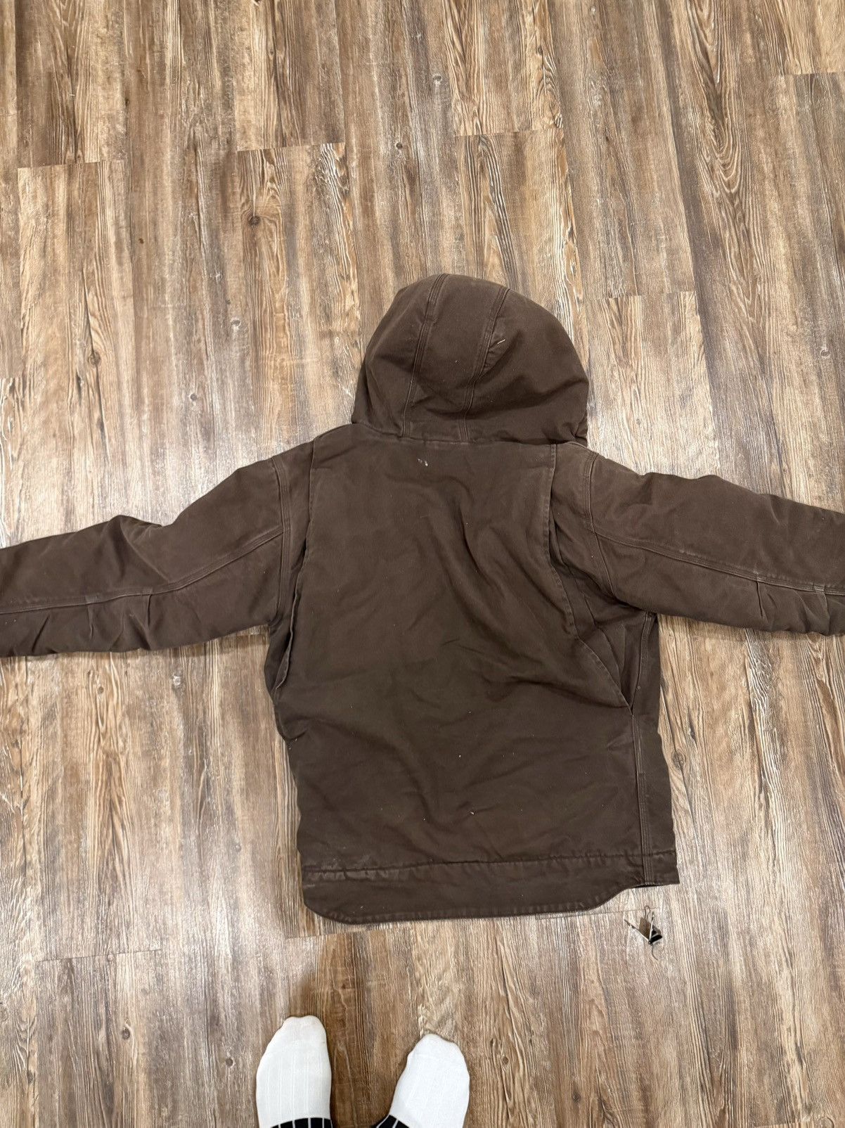 Carhartt Relaxed Fit Hooded Work Jacket Size US M / EU 48-50 / 2 - 5 Thumbnail