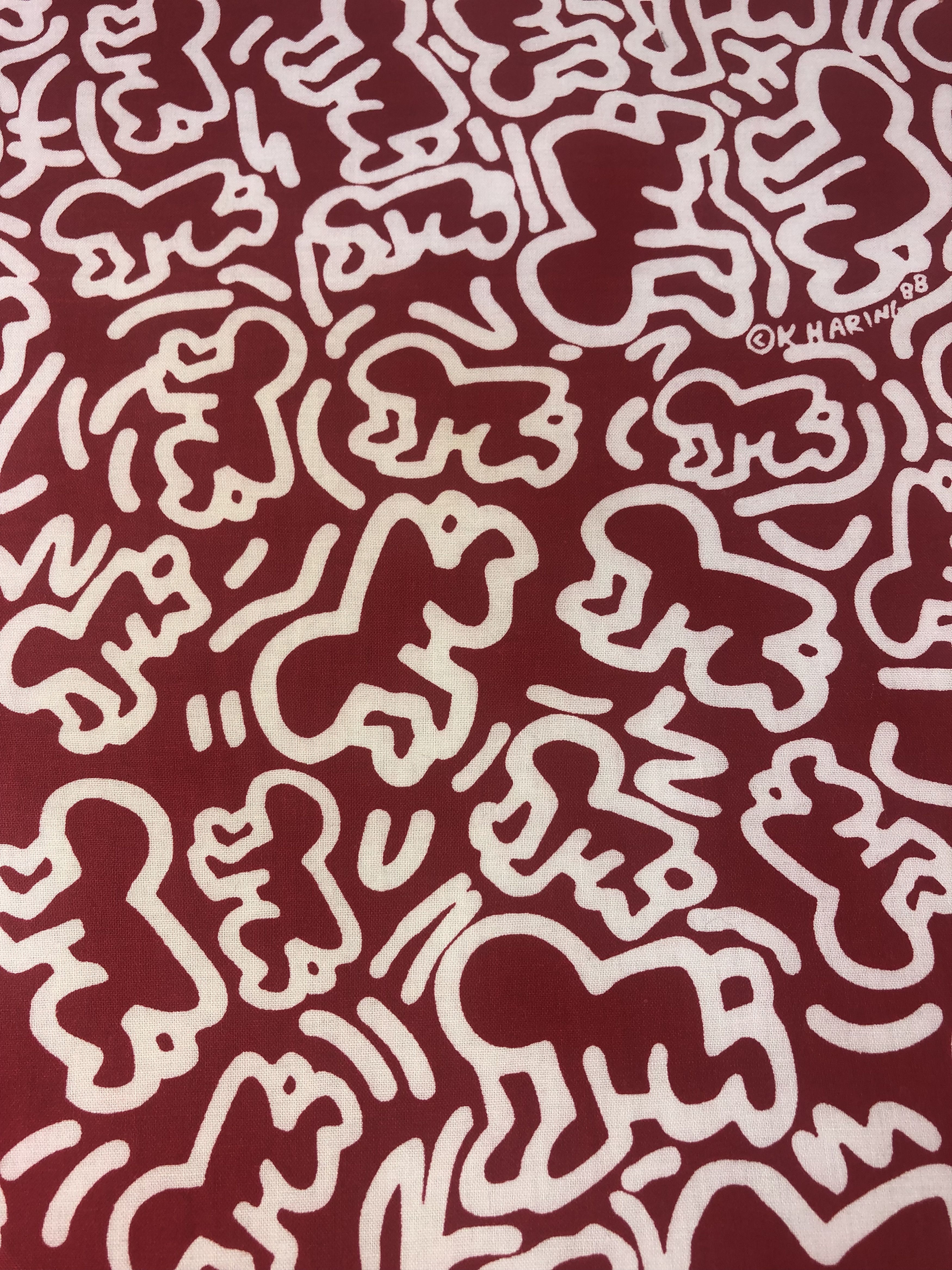 Keith Haring Keith Haring Handkerchief / Bandana / Neckerchief Size ONE SIZE - 6 Thumbnail