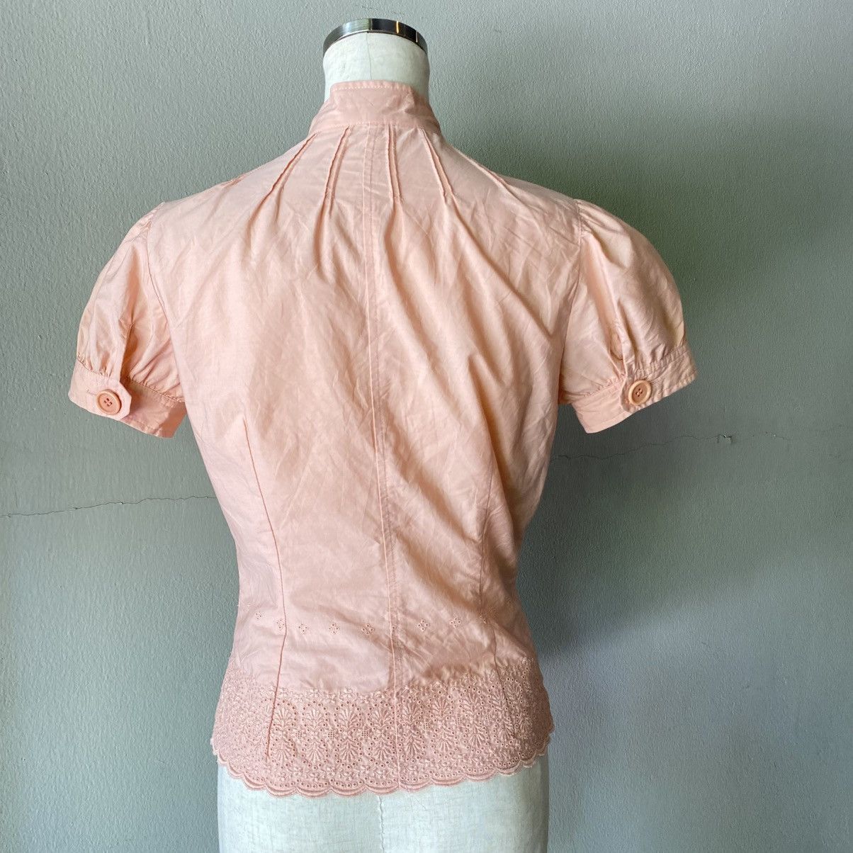 Paul Smith Paul Smith Peach Puff Blouse Size S / US 4 / IT 40 - 12 Thumbnail