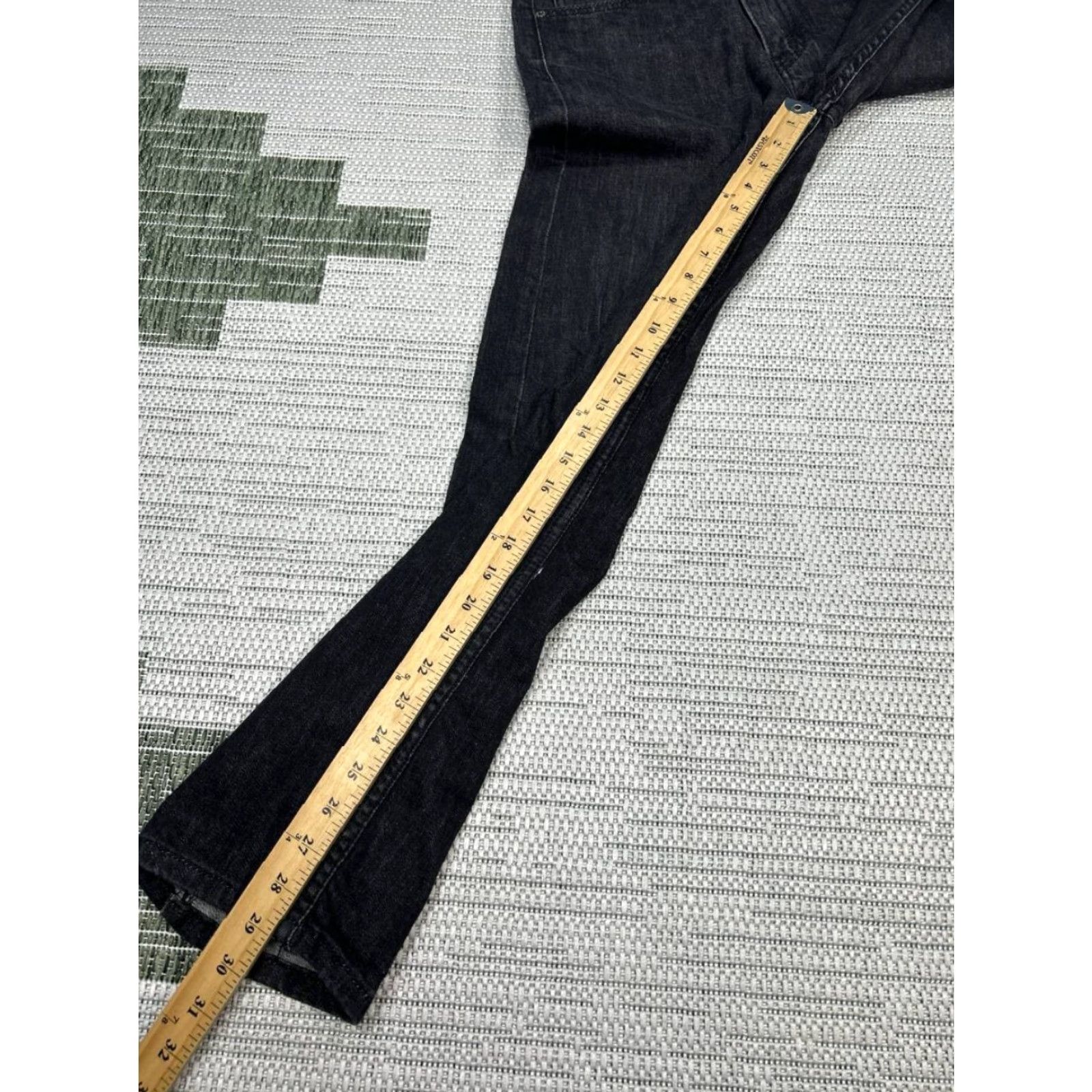 Levi's Levi's 513 Jeans Mens 30 Black Denim Cotton Stretch Low Rise Straight Leg 30x29 Jeans Levi's 513 Mens Black Denim Stretch Low Rise Straight Leg 30x29 Size US 30 / EU 46 - 5 Thumbnail