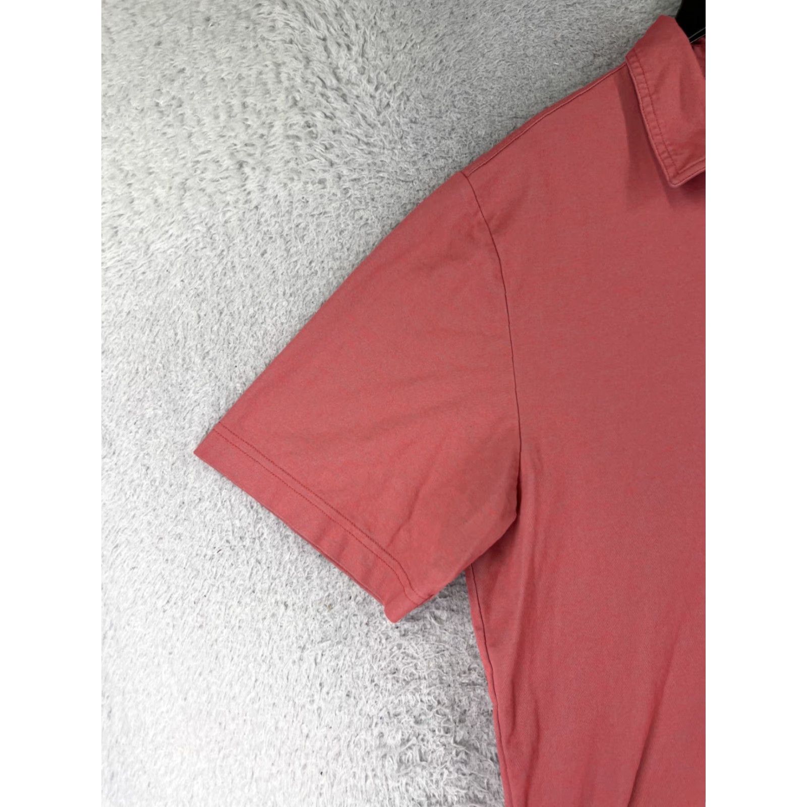 TravisMathew Travis Mathew Polo Shirt Men XL Red Cotton Blend Short Sleeve Golf Polo Size US XL / EU 56 / 4 - 3 Thumbnail