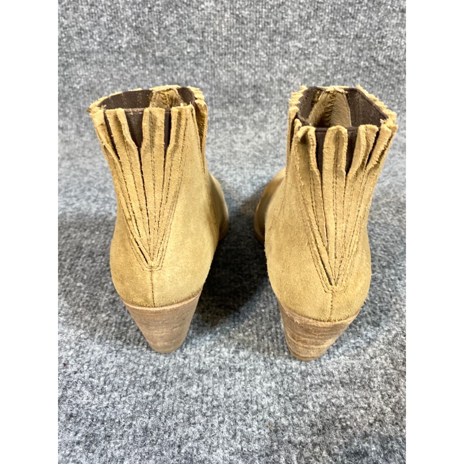Vintage Farylrobin x Free People Trill Boots 6 Beige Ankle Heeled Bootie Womens Size US 6 / IT 36 - 4 Thumbnail