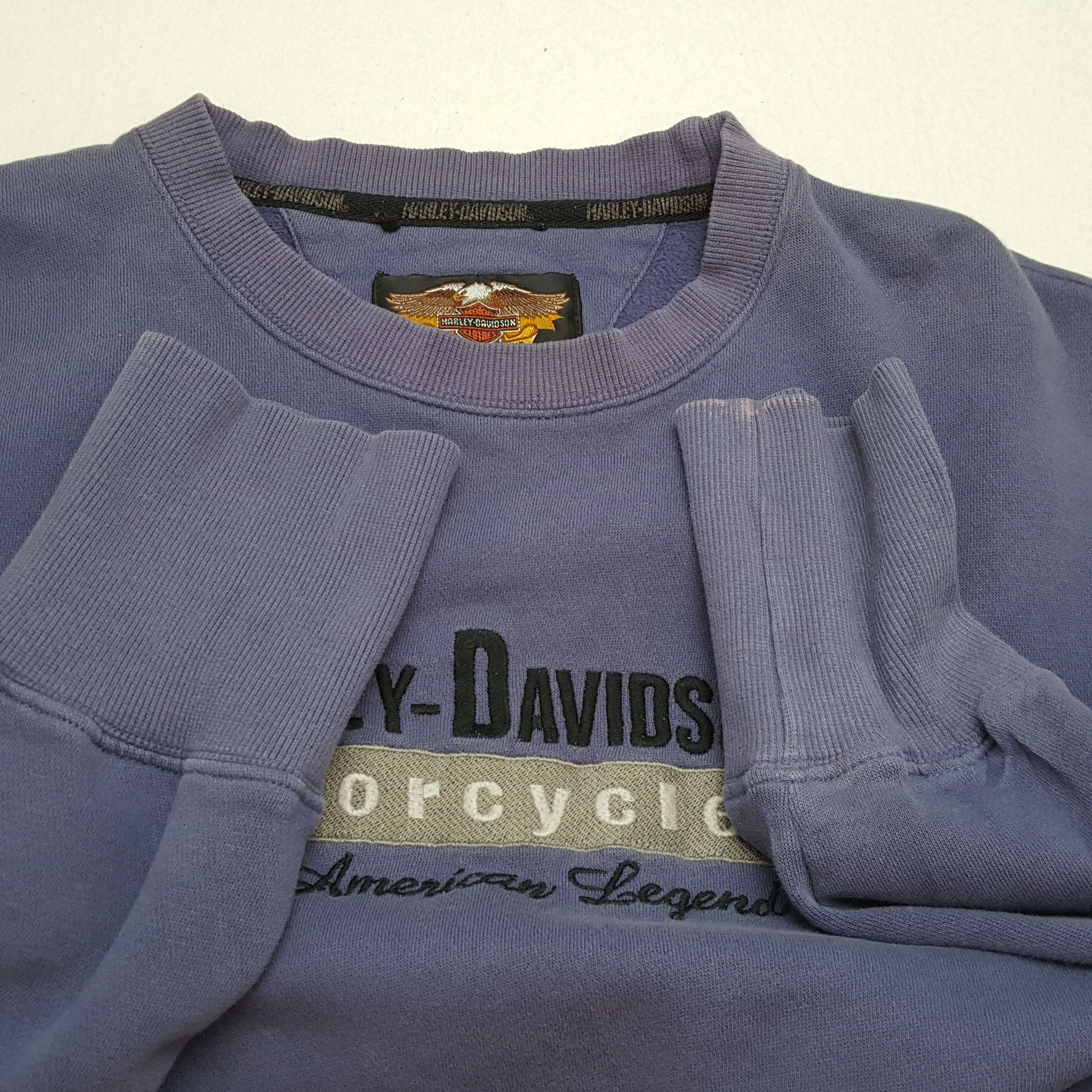 Harley Davidson × Vintage Vintage HARLEY DAVIDSON American Motorcycle Sweatshirts Size US XXL / EU 58 / 5 - 8 Thumbnail