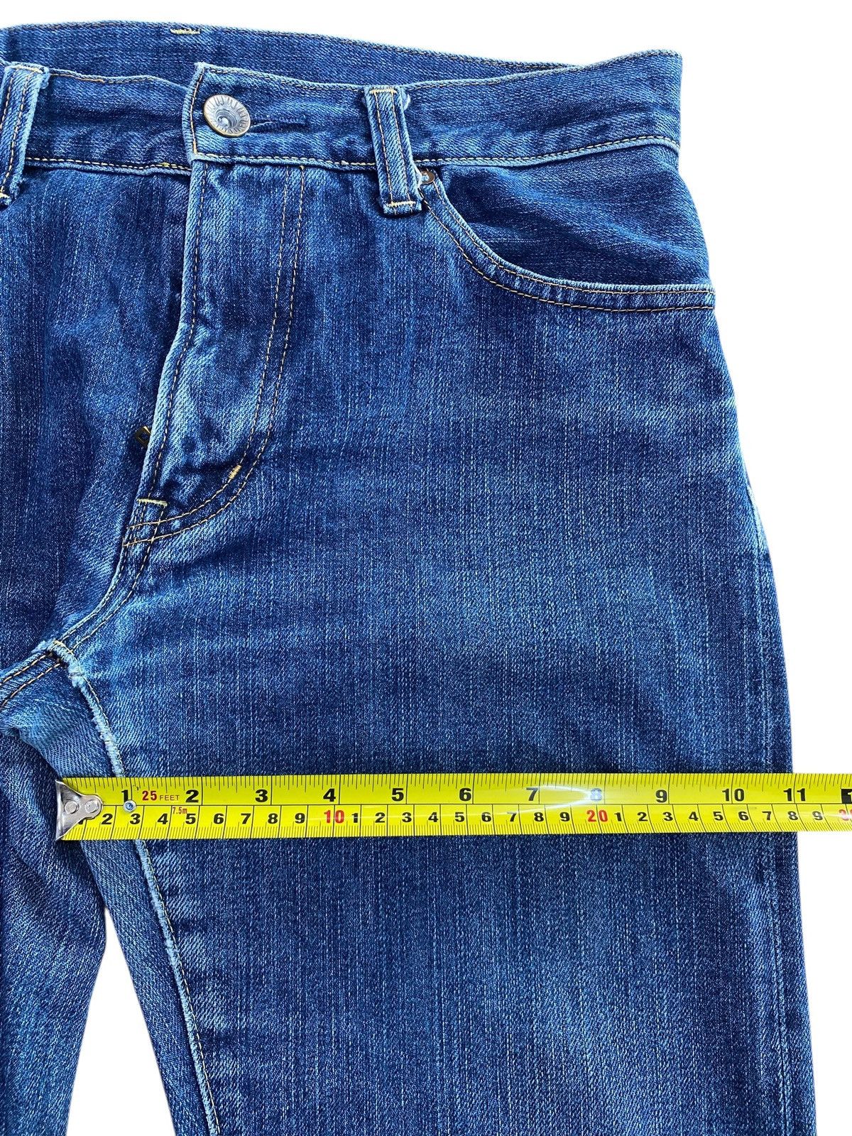 Uniqlo Uniqlo X Selvage Blue Wash Style Straight Leg Jeans Size US 31 - 7 Thumbnail