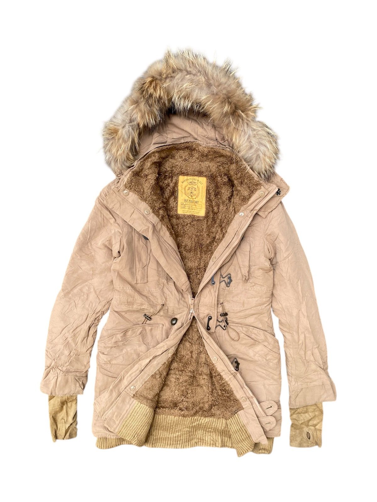 If Six Was Nine × Japanese Brand × Le Grande Bleu (L.G.B.) 2000s SLY - Apocalypse Fur Hoodie Jacket Size US M / EU 48-50 / 2 - 5 Thumbnail