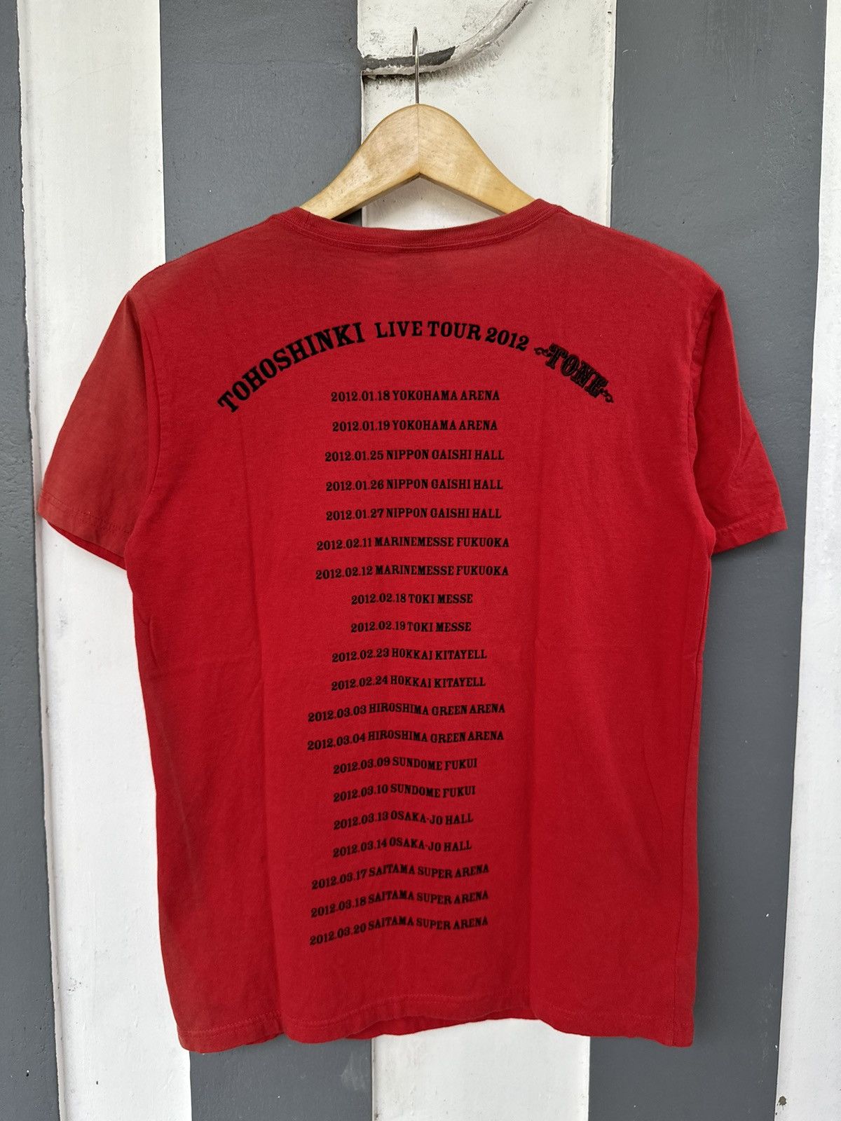 Band Tees × Beauty Beast × If Six Was Nine TVXW TOHOSHINKI TONE TOUR DUO POP STUDED TSHIRT Size US S / EU 44-46 / 1 - 5 Thumbnail