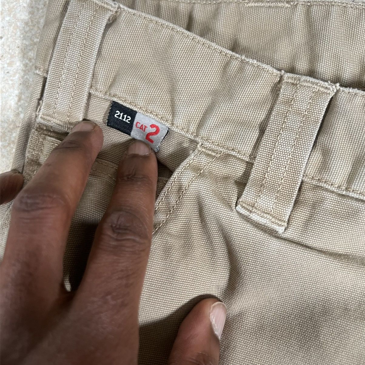 Carhartt Carhartt FR Pants Mens 32x32 Khaki Flame Resistant Workwear Size US 32 / EU 48 - 3 Thumbnail