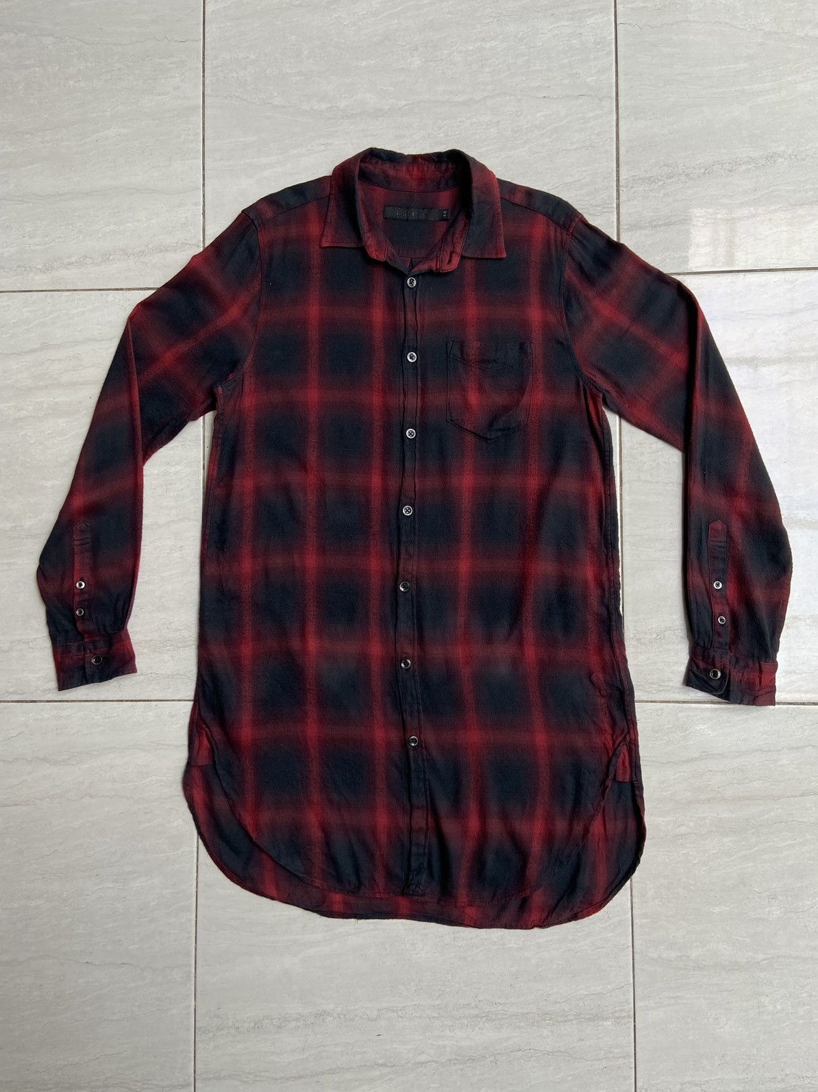 GOSTAR DE FUGA × If Six Was Nine × Japanese Brand FUGA Plaid Flanel Shirt Size US S / EU 44-46 / 1 - 7 Thumbnail