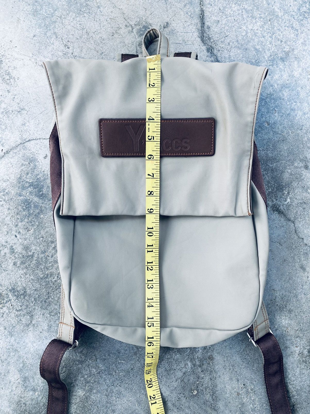 Yohji Yamamoto Vintage Yohji Yamamoto Y’saccs Backpack Size ONE SIZE - 20 Thumbnail