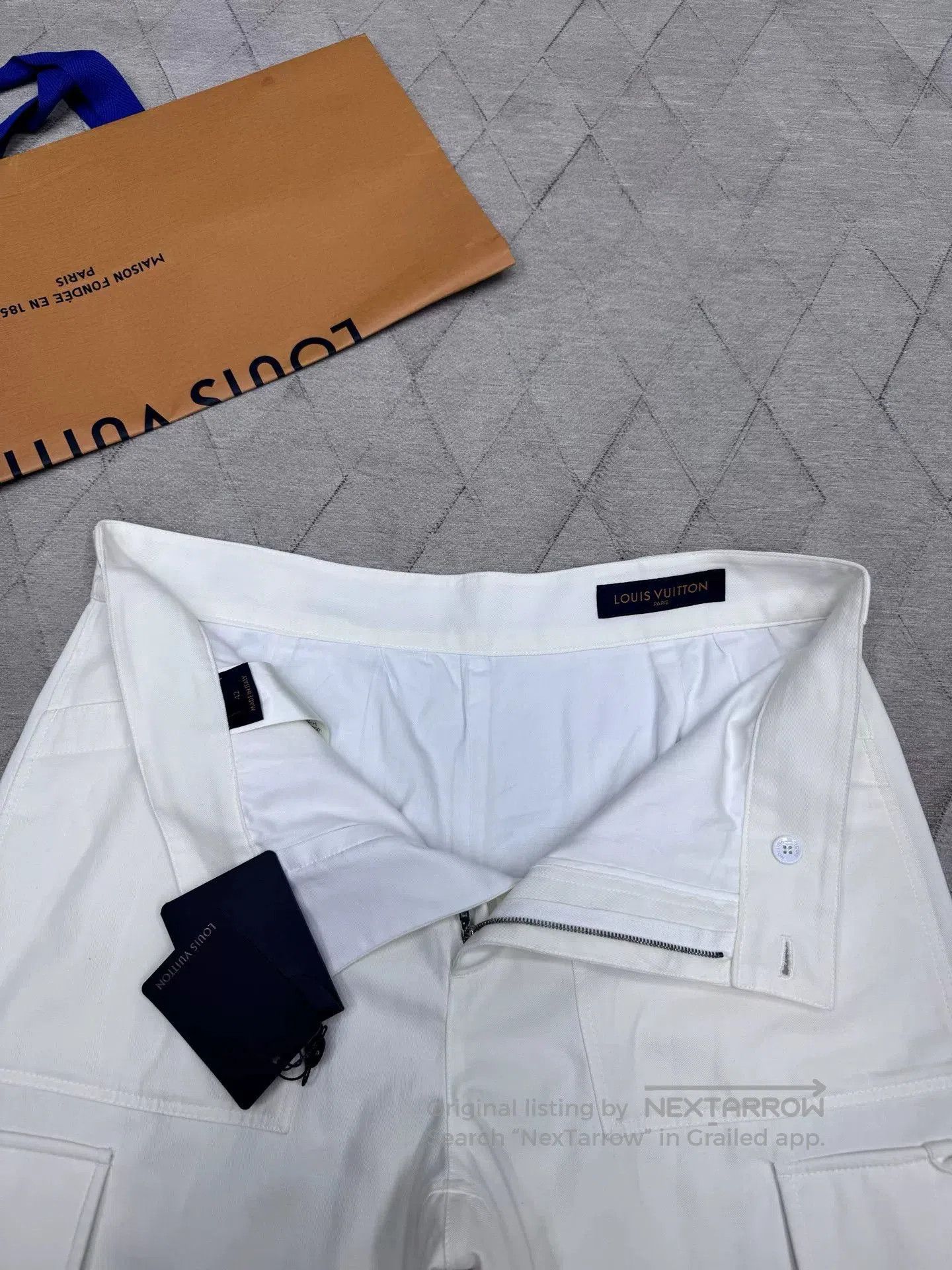 Louis Vuitton LV Spring Summer New White Cargo Shorts. Size US 30 / EU 46 - 7 Thumbnail