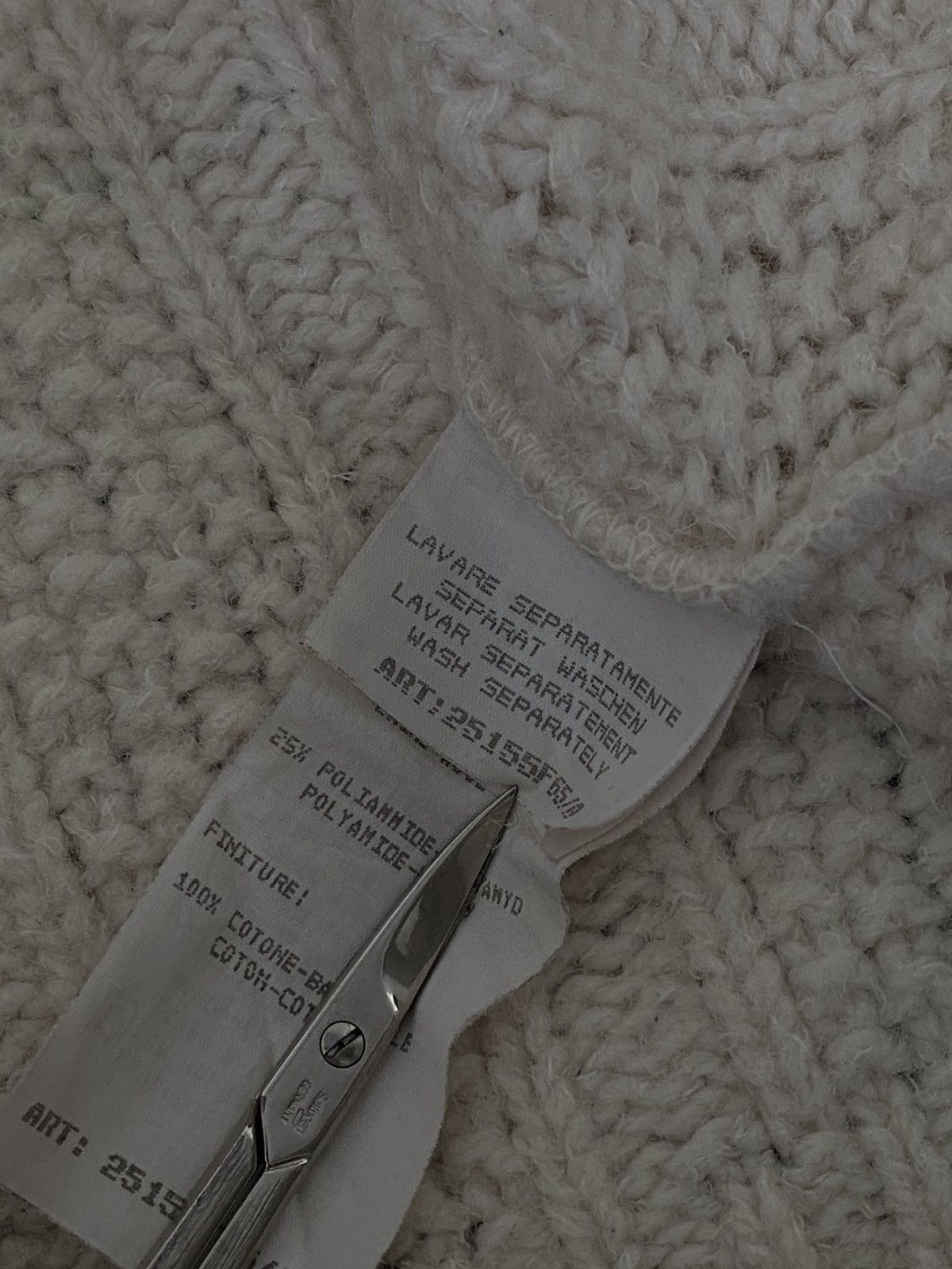 Stone Island × Vintage Stone Island Wool Sweater | Vintage 1996 year Size US L / EU 52-54 / 3 - 8 Thumbnail