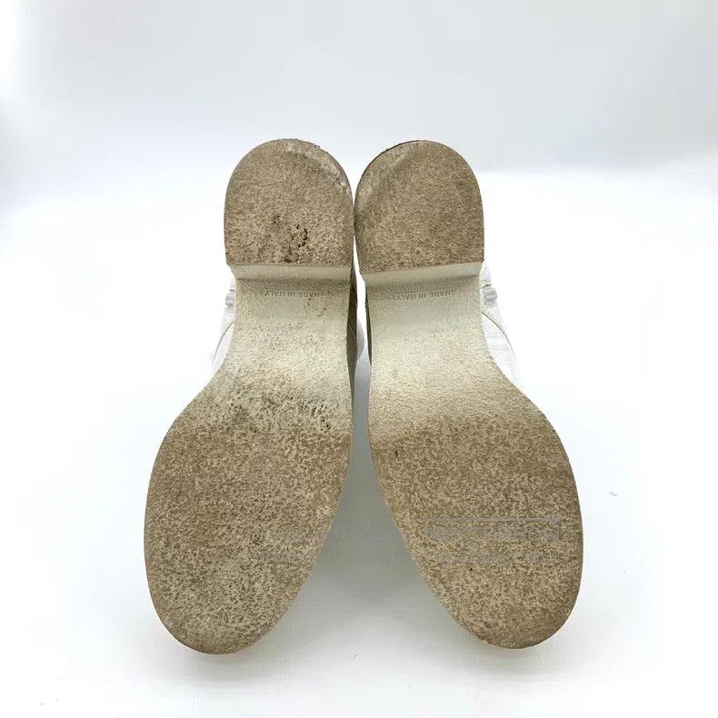 Chanel Chanel White double C lace-up thick-heeled boots Martin bo Size US 6 / IT 36 - 5 Thumbnail