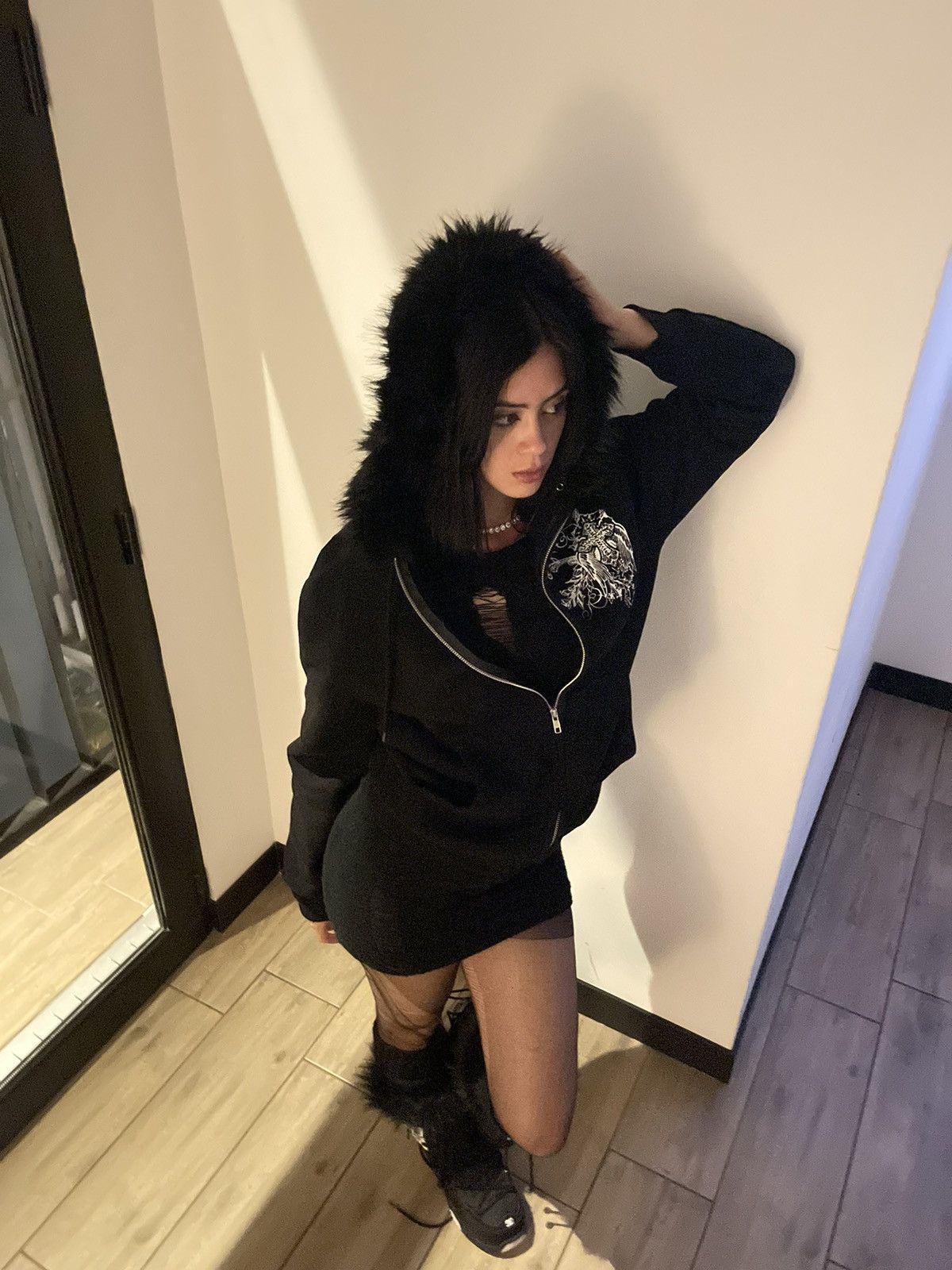 Other × Vintage Ballistics fur hoodie Size US L / EU 52-54 / 3 - 2 Thumbnail