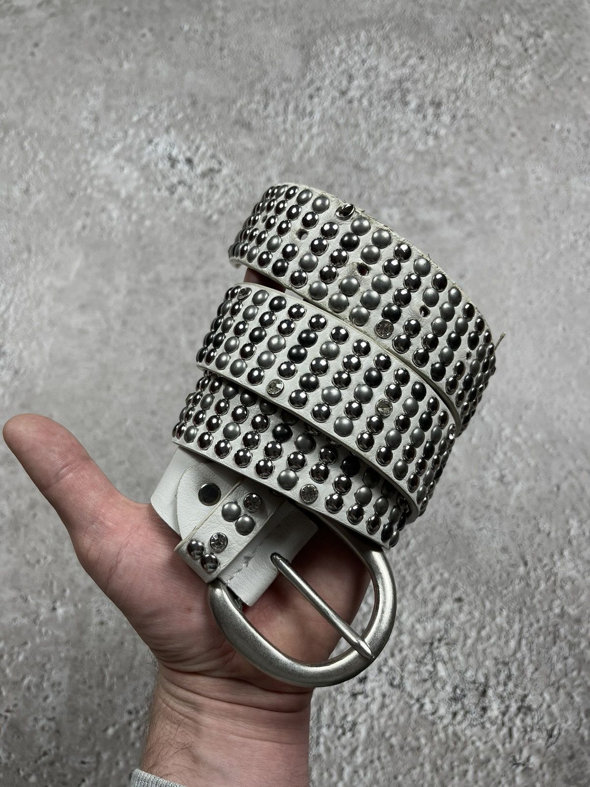 Japanese Brand × Vintage Vintage Y2K crazy Avant Garde belt Size ONE SIZE - 1 Thumbnail