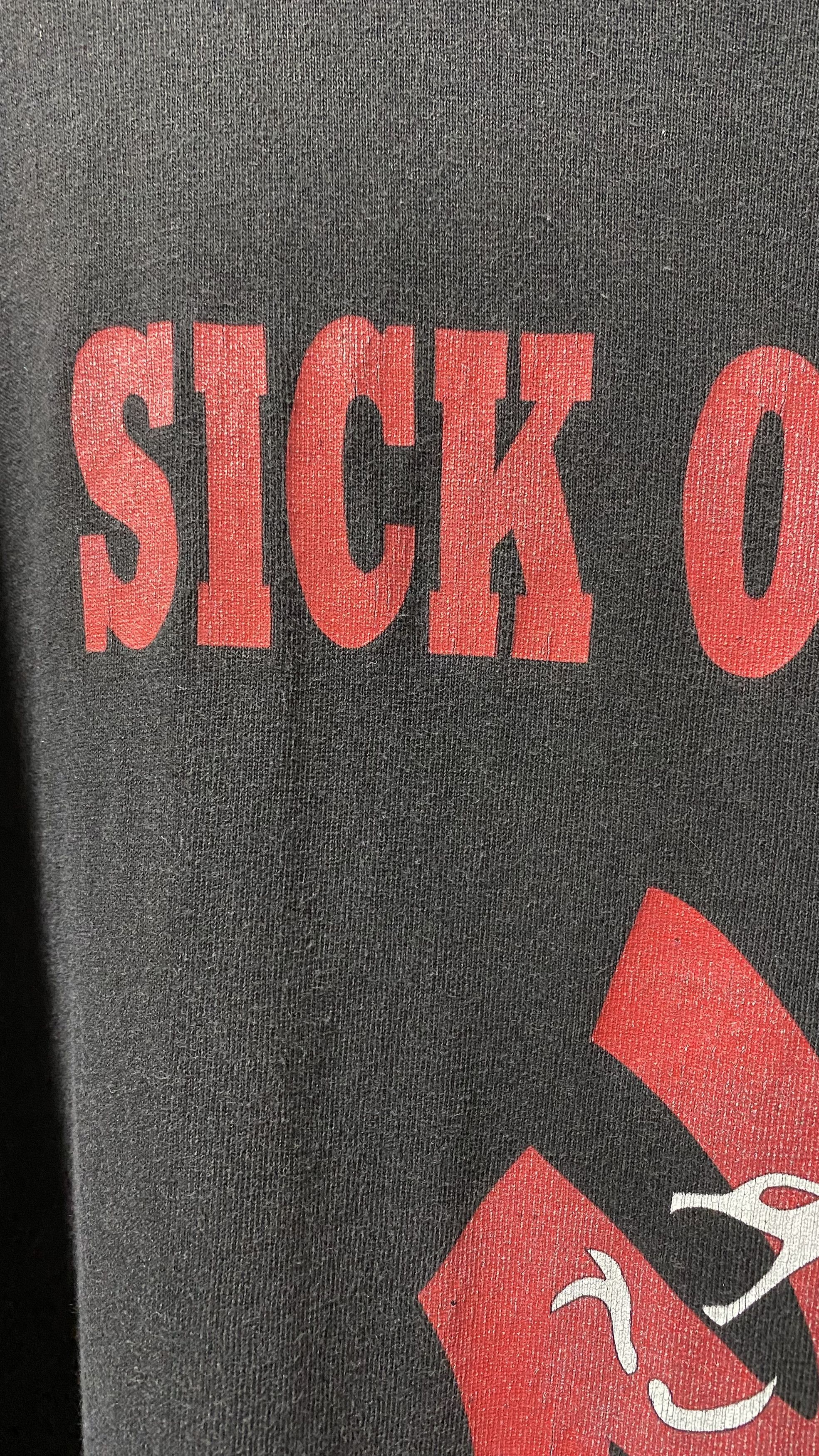 Vintage Vintage sick of it all wild oats tee xl travis scott erd Size US XL / EU 56 / 4 - 3 Thumbnail