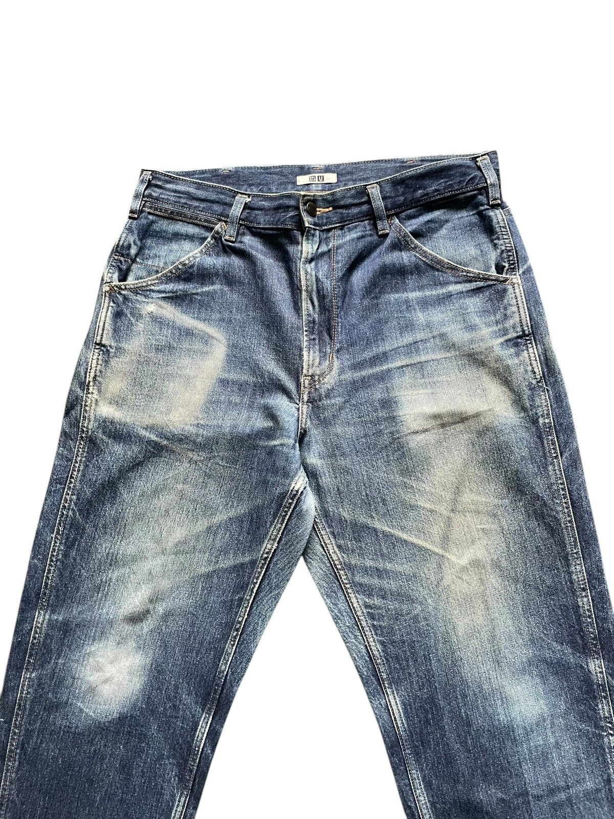 Japanese Brand × Uniqlo Uniqlo Faded Baggy Denim Size US 36 / EU 52 - 3 Thumbnail