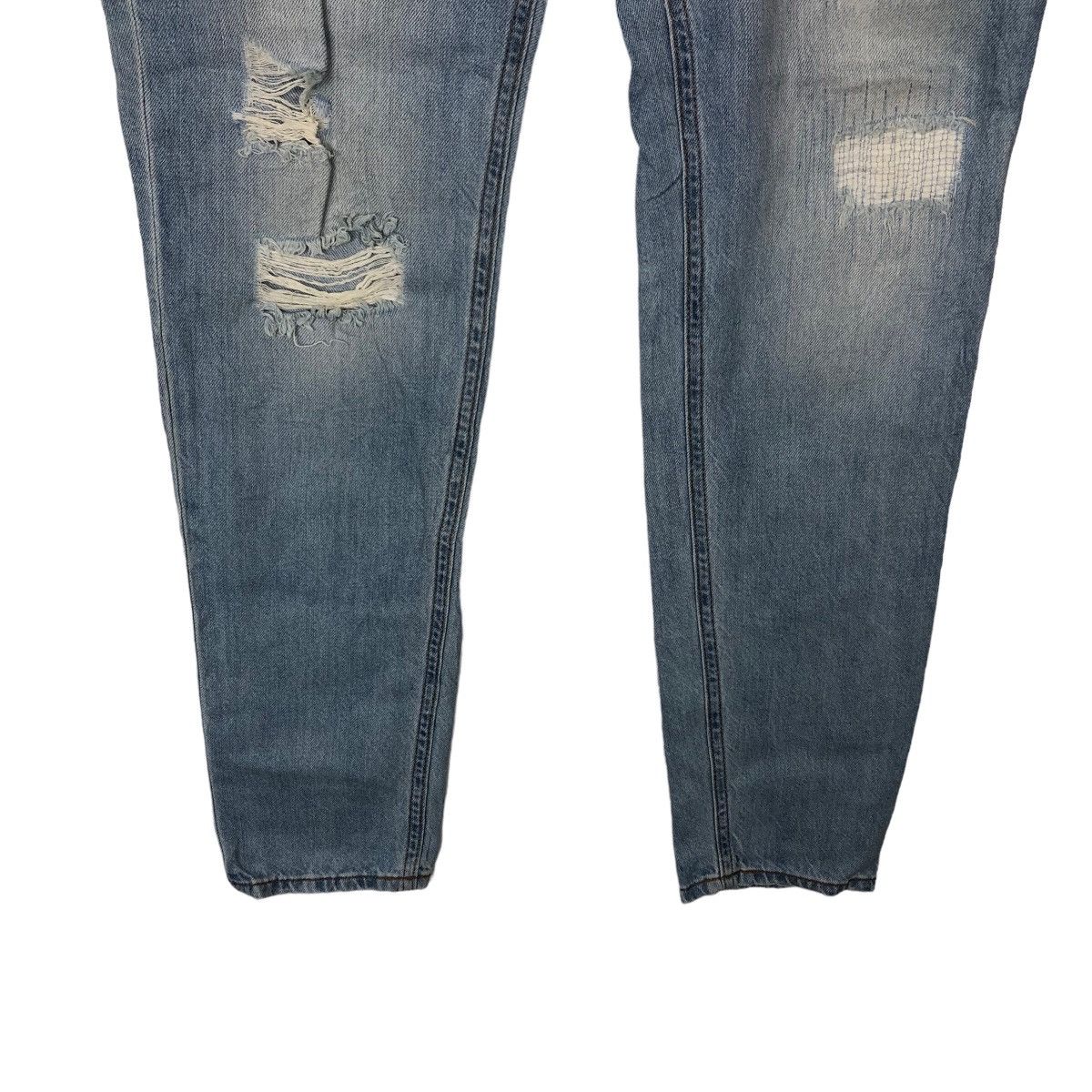 Japanese Brand VINTAGE DISTRESSED DENIM JEANS ZARA Size US 31 - 3 Thumbnail