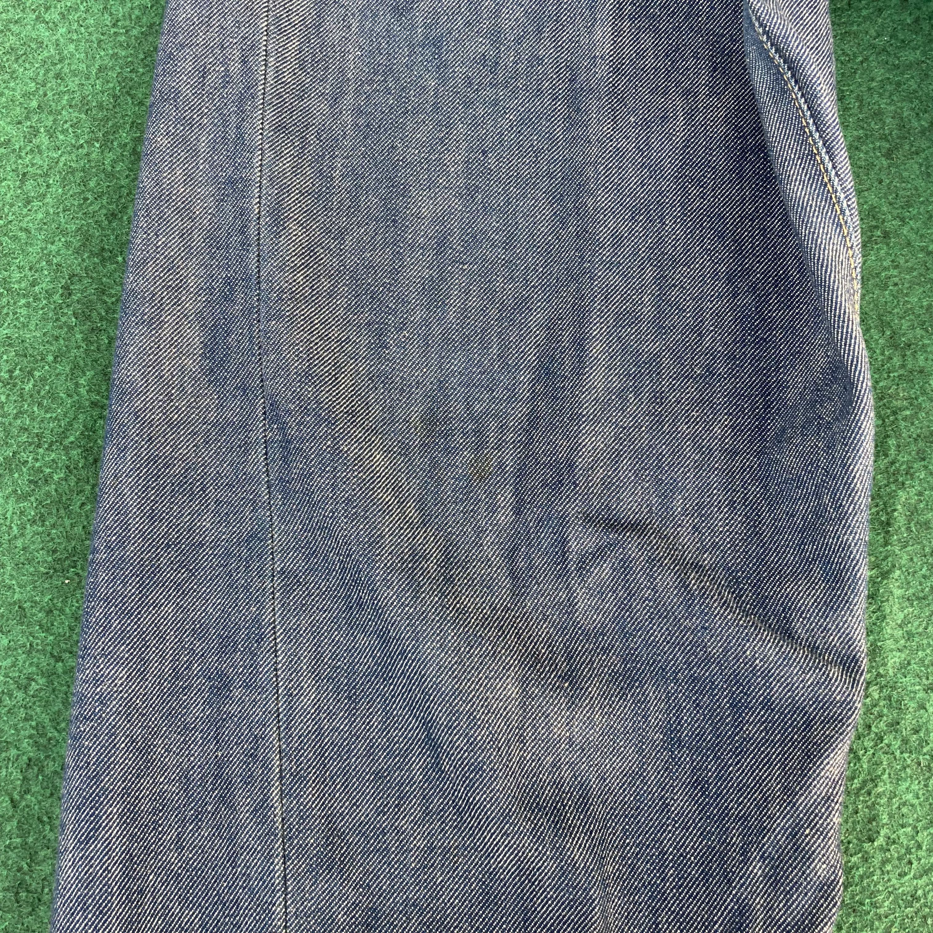 Japanese Brand × Levi's × Vintage Vtg Levis Engineered Kimura Denim 90s Button Jeans Size US 32 / EU 48 - 9 Thumbnail