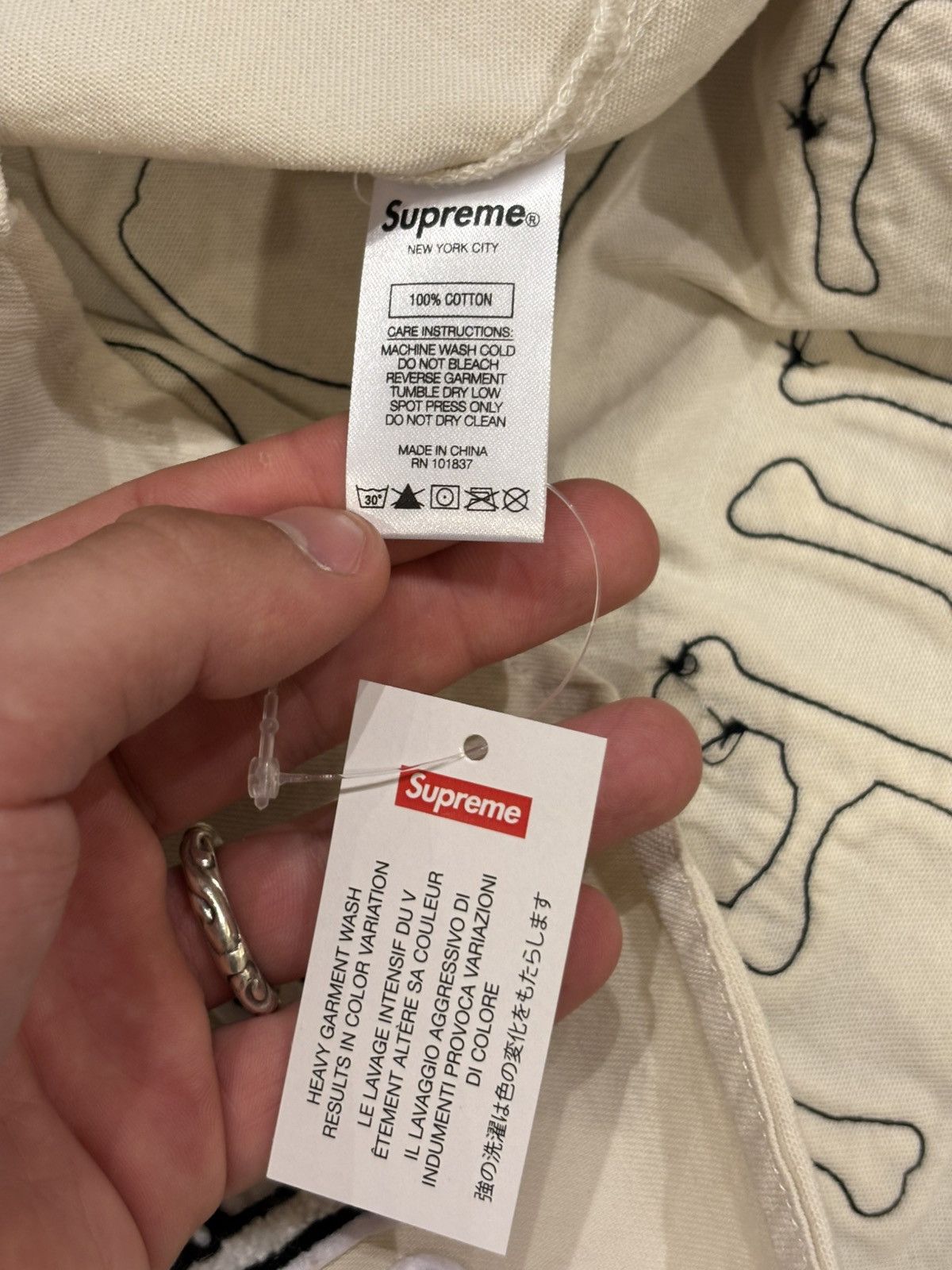 Supreme Supreme Patches Denim Baseball Jersey Size US L / EU 52-54 / 3 - 5 Thumbnail
