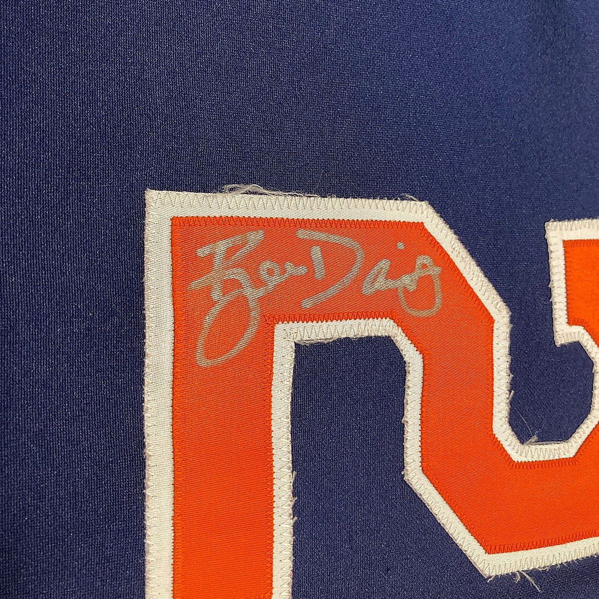 Vintage Vintage San Diego Padres Ben Davis Autographed Jersey Size US L / EU 52-54 / 3 - 5 Thumbnail