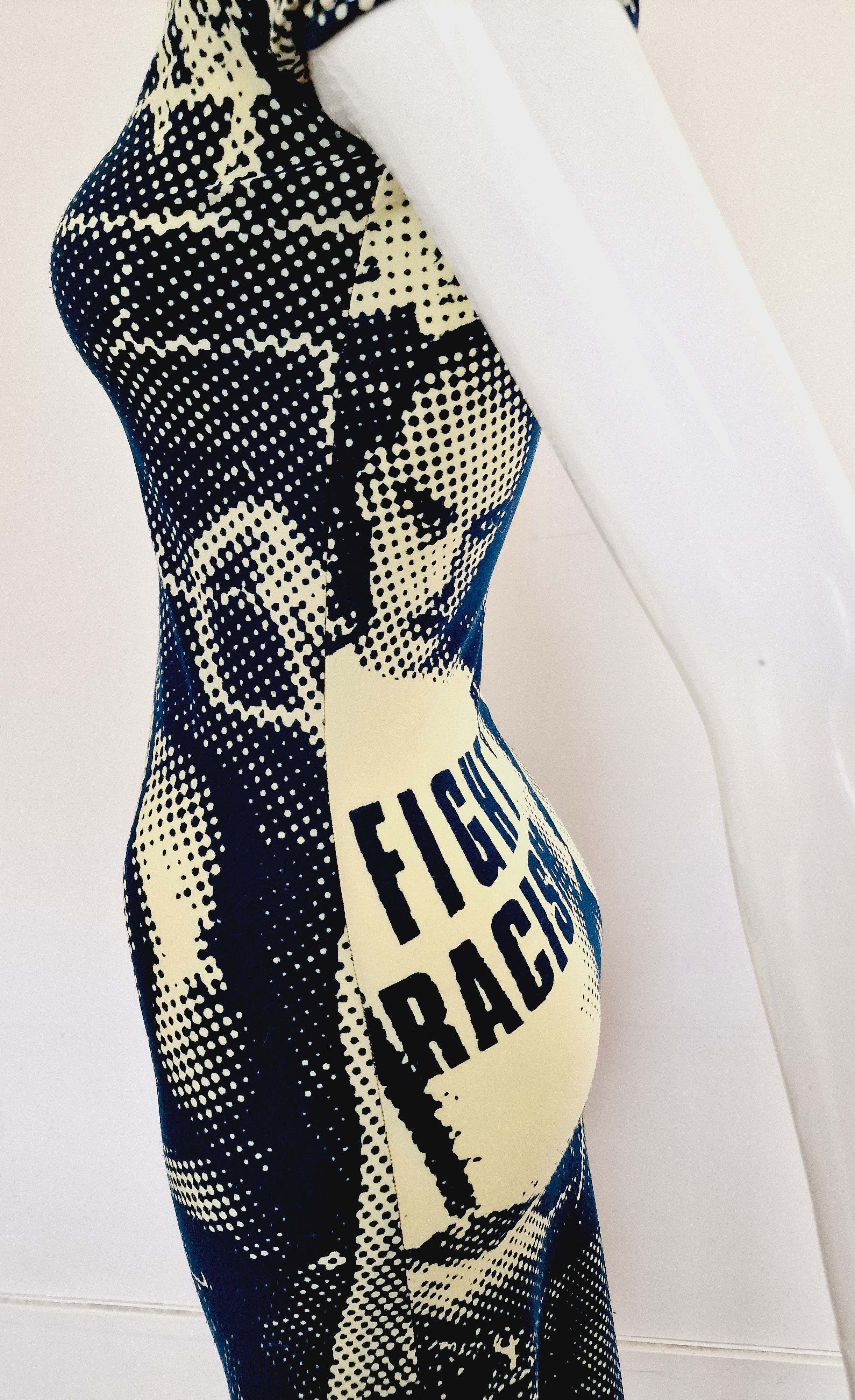 Jean Paul Gaultier Jean Paul Gaultier Punk Fight Against Racism 1997 Dress Size M / US 6-8 / IT 42-44 - 12 Thumbnail