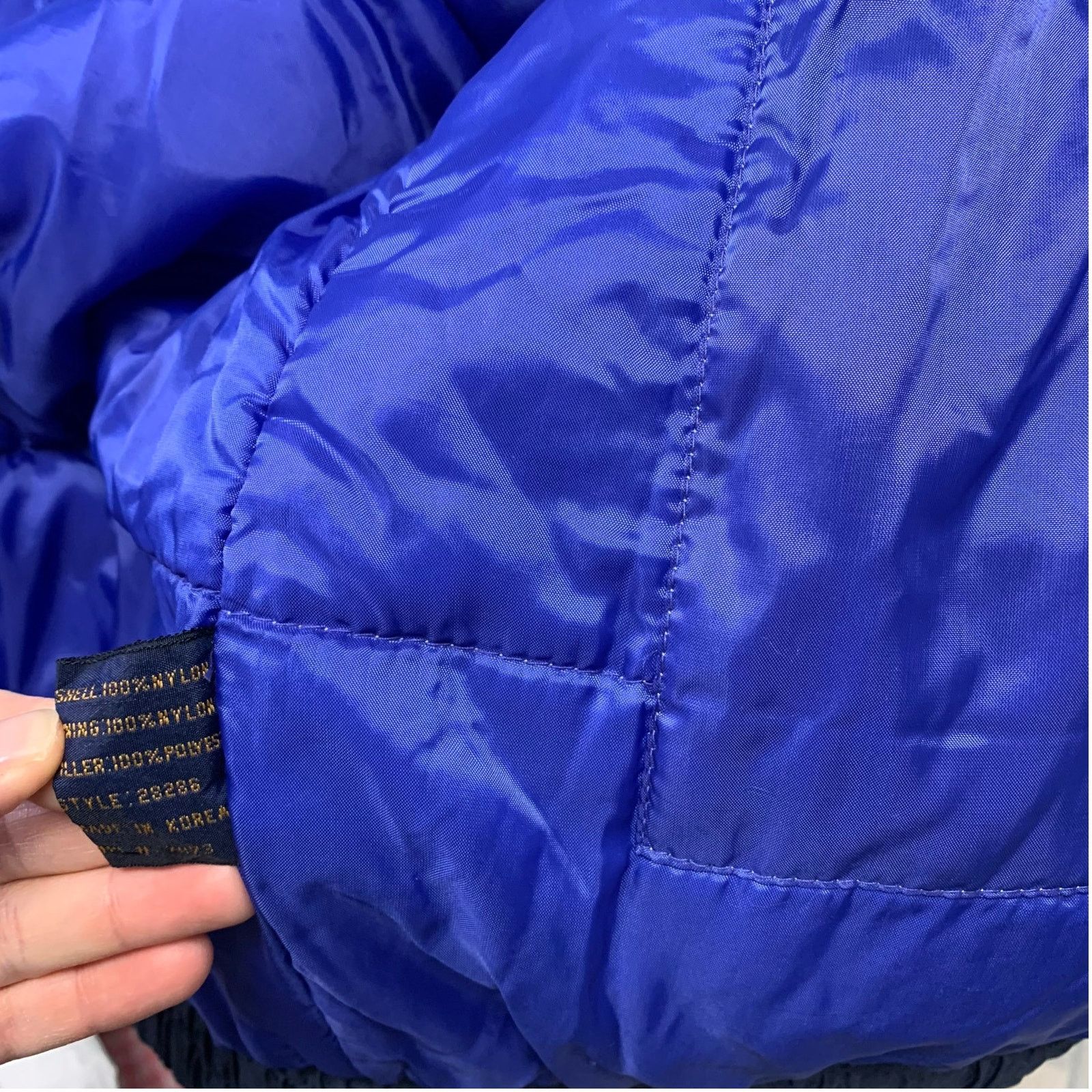 Fieldmaster Fieldmaster Men's Vintage Nylon Blue Zip Up Coat Size Large Size US L / EU 52-54 / 3 - 5 Thumbnail